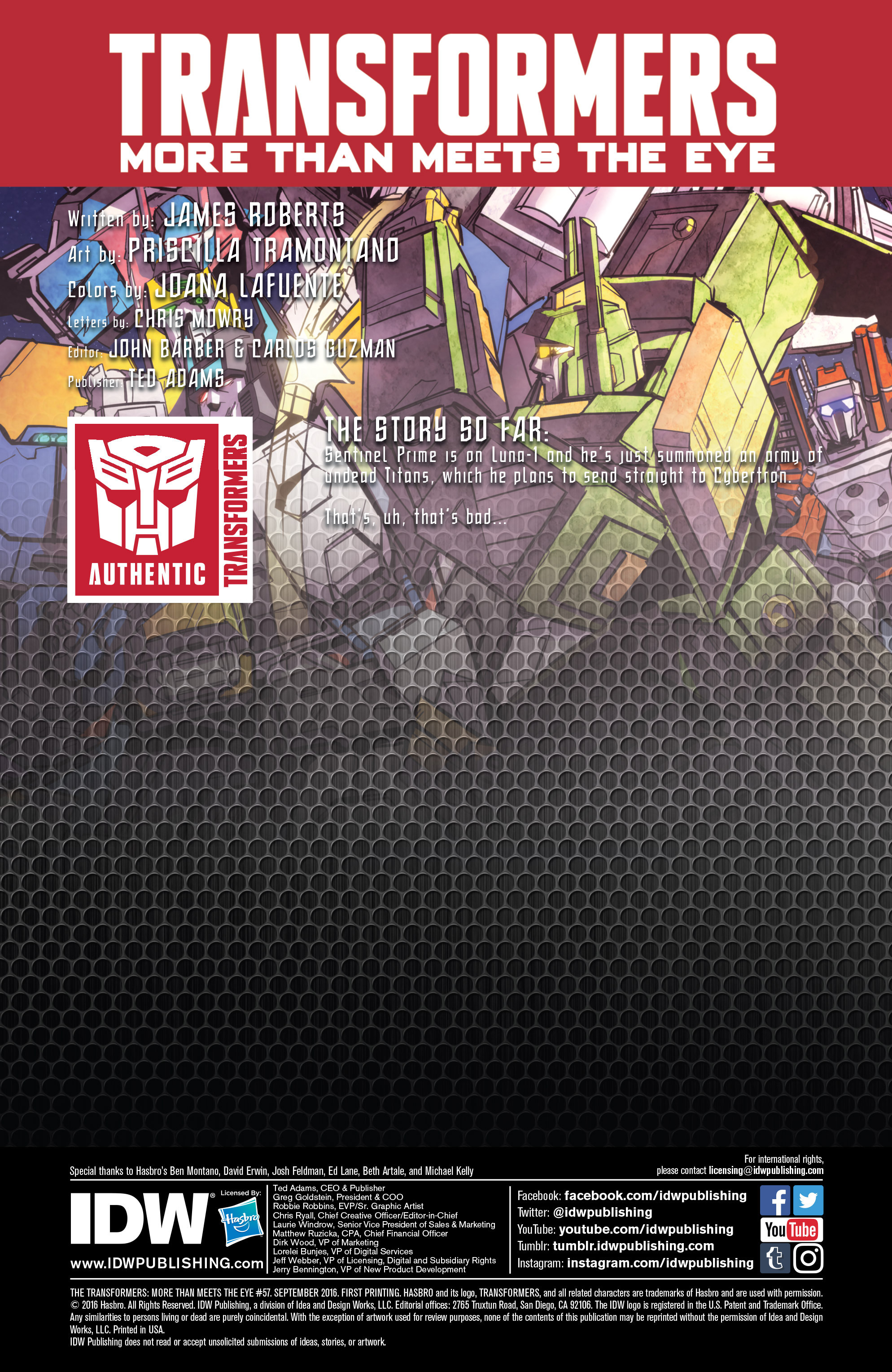Read online The Transformers: More Than Meets The Eye comic -  Issue #57 - 2
