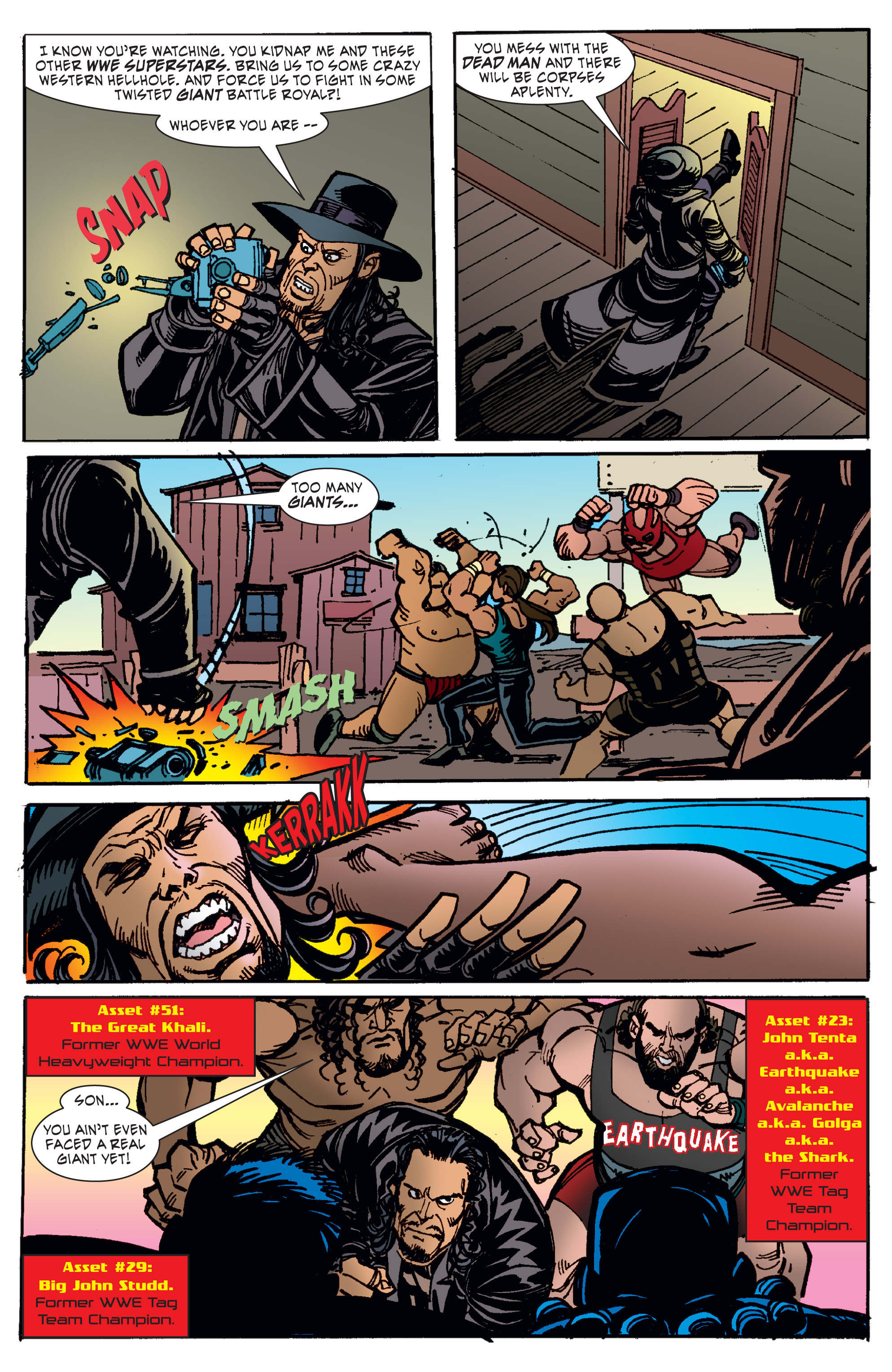 Read online WWE Superstars comic -  Issue #10 - 5