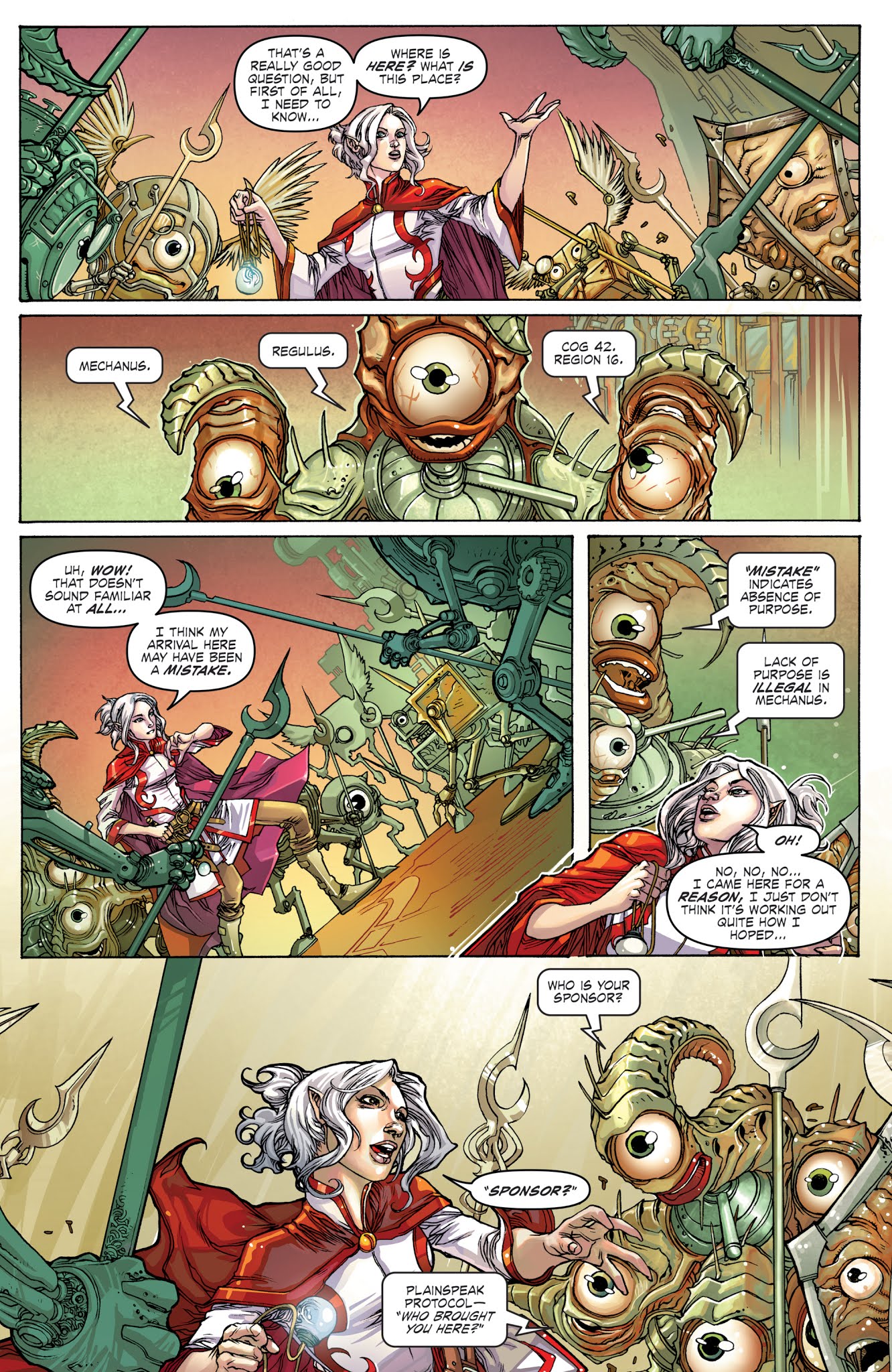 Read online Dungeons & Dragons: Evil At Baldur's Gate comic -  Issue #3 - 4