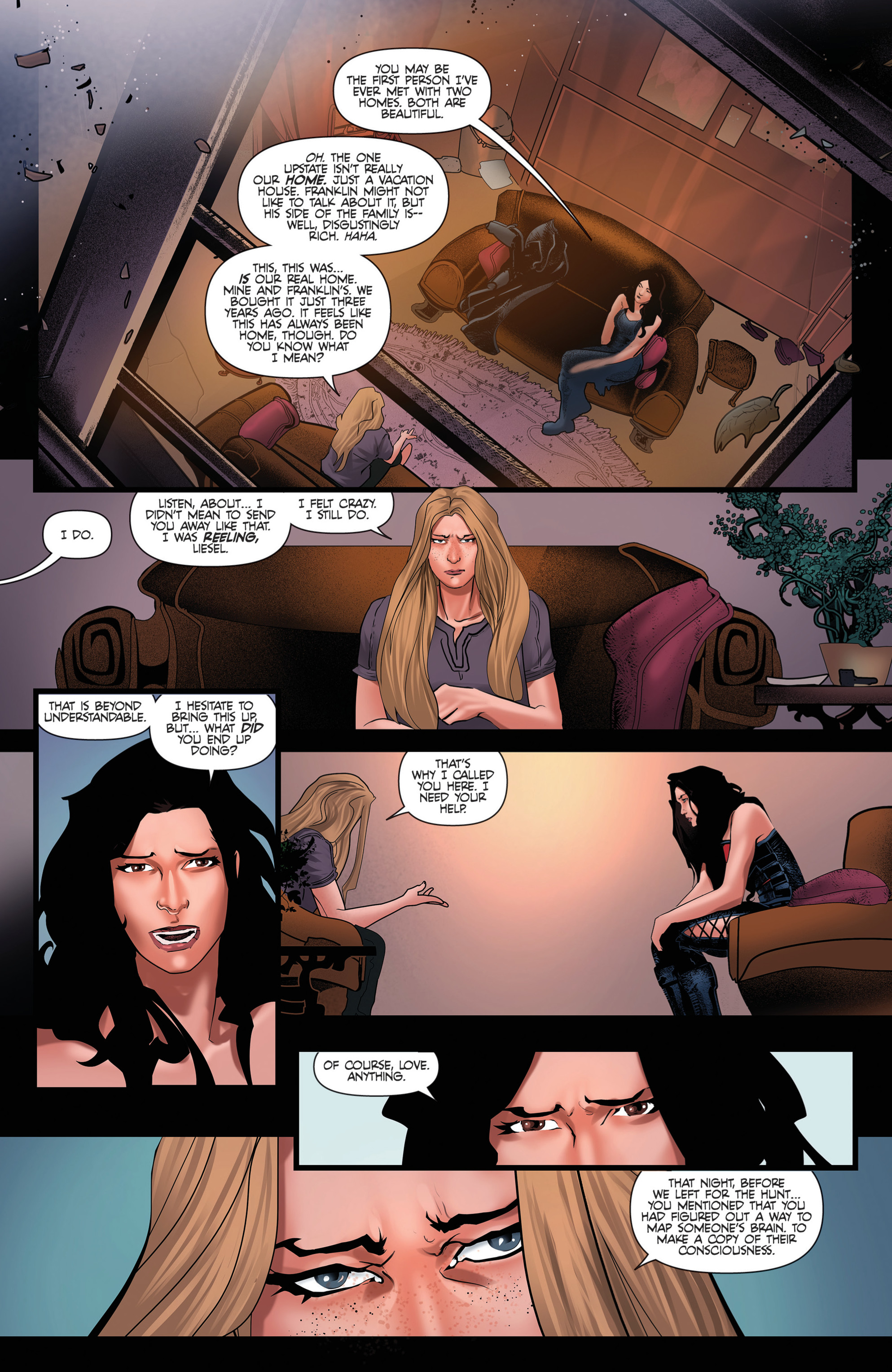 Read online Van Helsing vs Frankenstein comic -  Issue #2 - 17