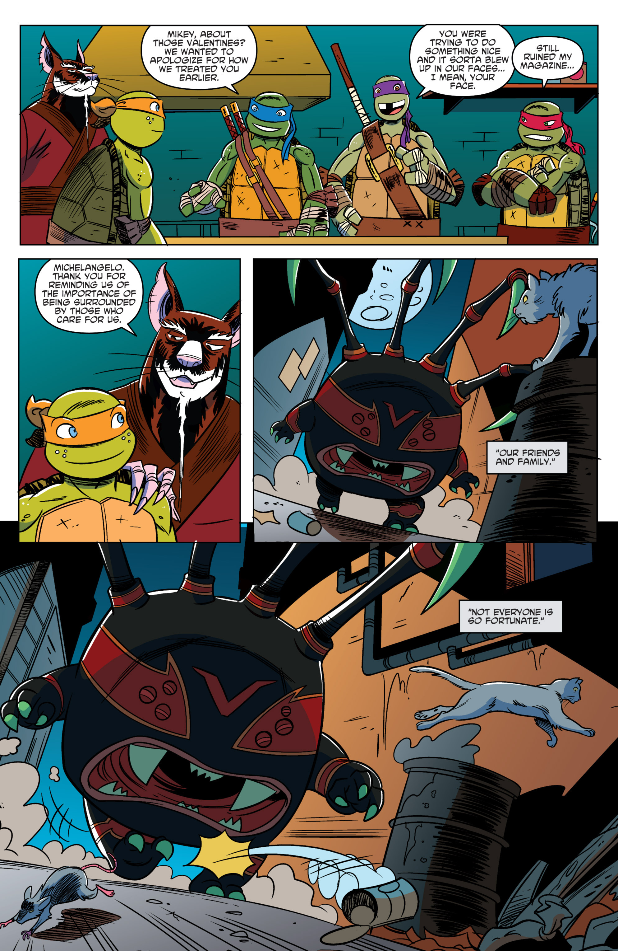 Read online Teenage Mutant Ninja Turtles New Animated Adventures comic -  Issue #10 - 16