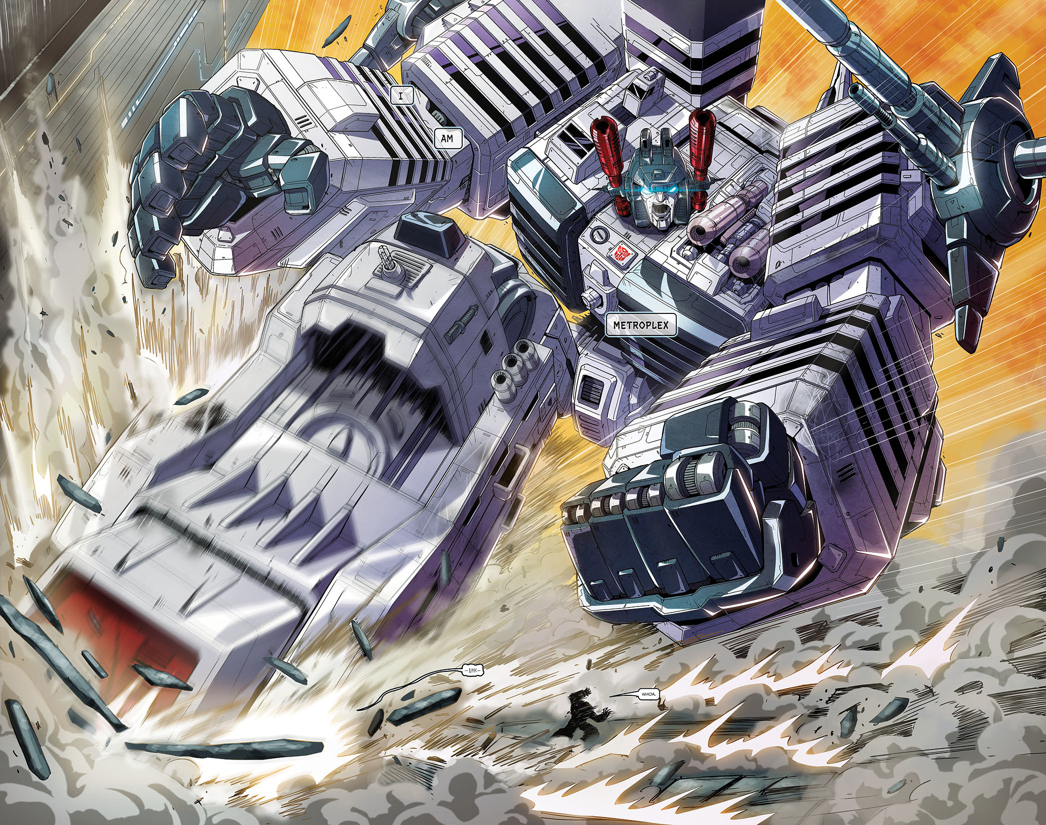 Read online Transformers Spotlight: Metroplex comic -  Issue # Full - 13