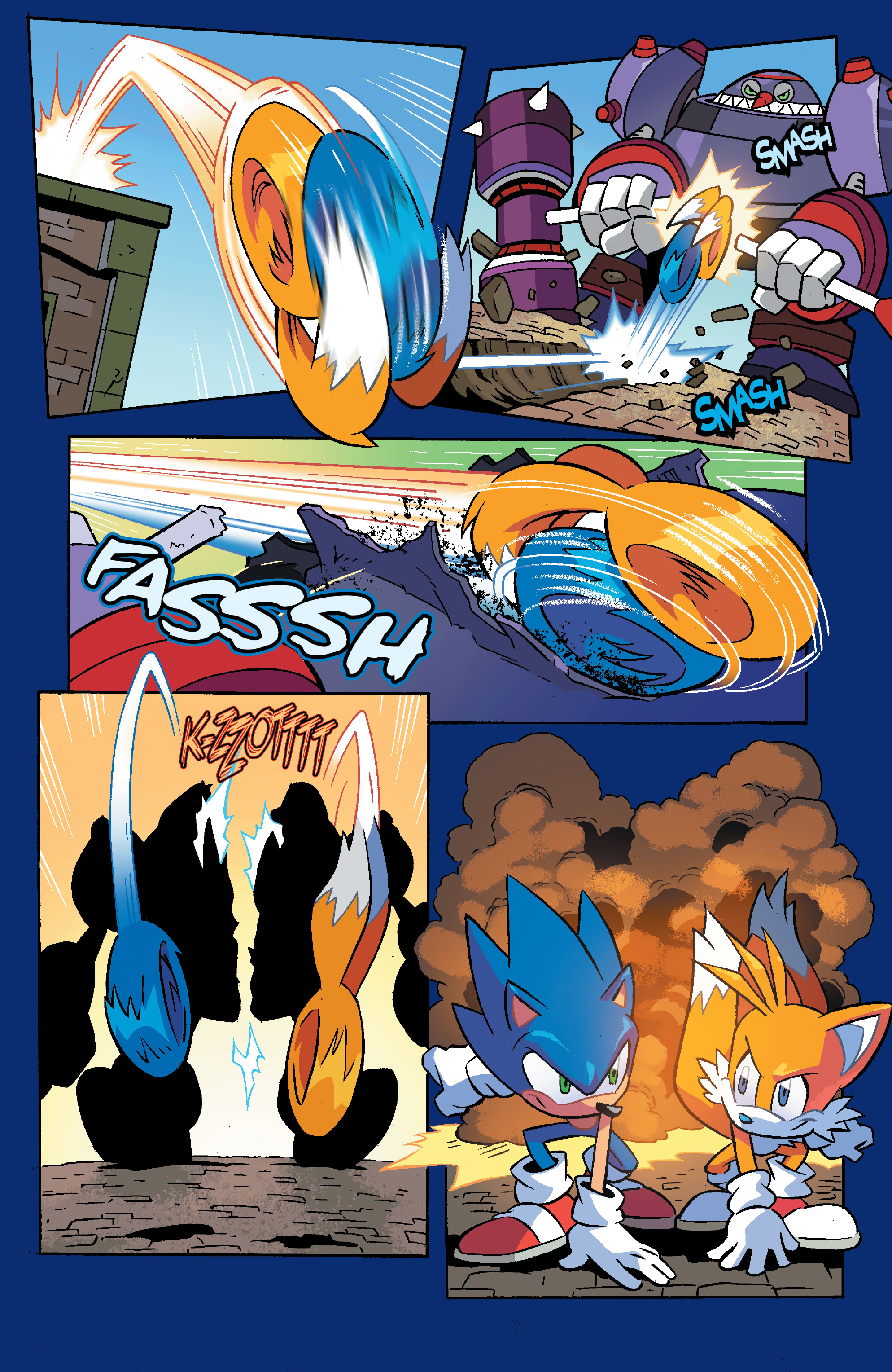 Read online Sonic the Hedgehog (2018) comic -  Issue # _5th Anniversary Edition - 13