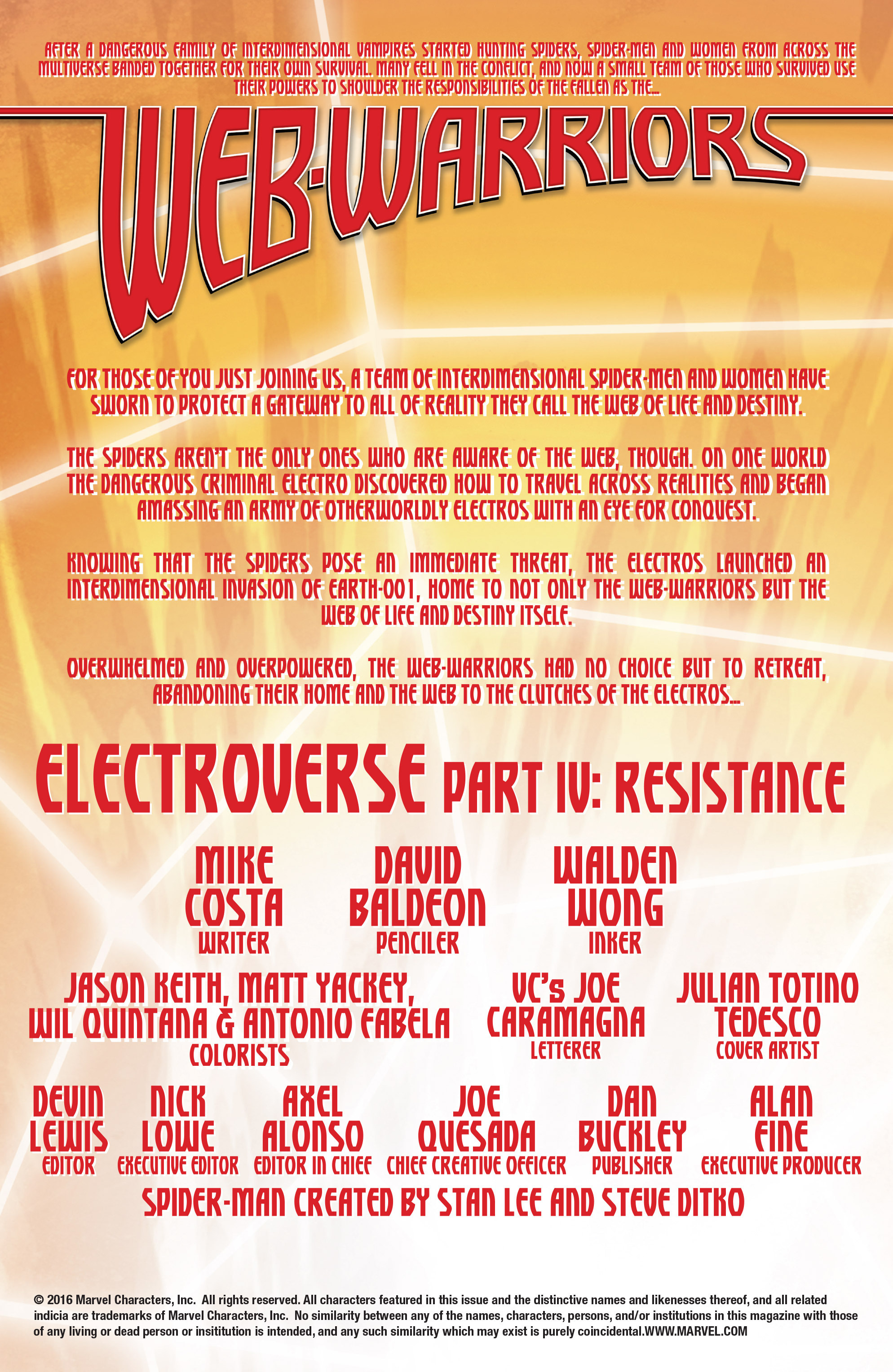 Read online Web Warriors comic -  Issue #4 - 2