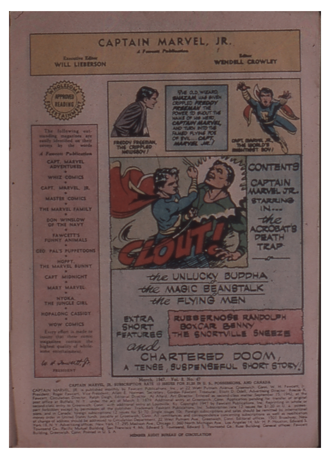 Read online Captain Marvel, Jr. comic -  Issue #47 - 3