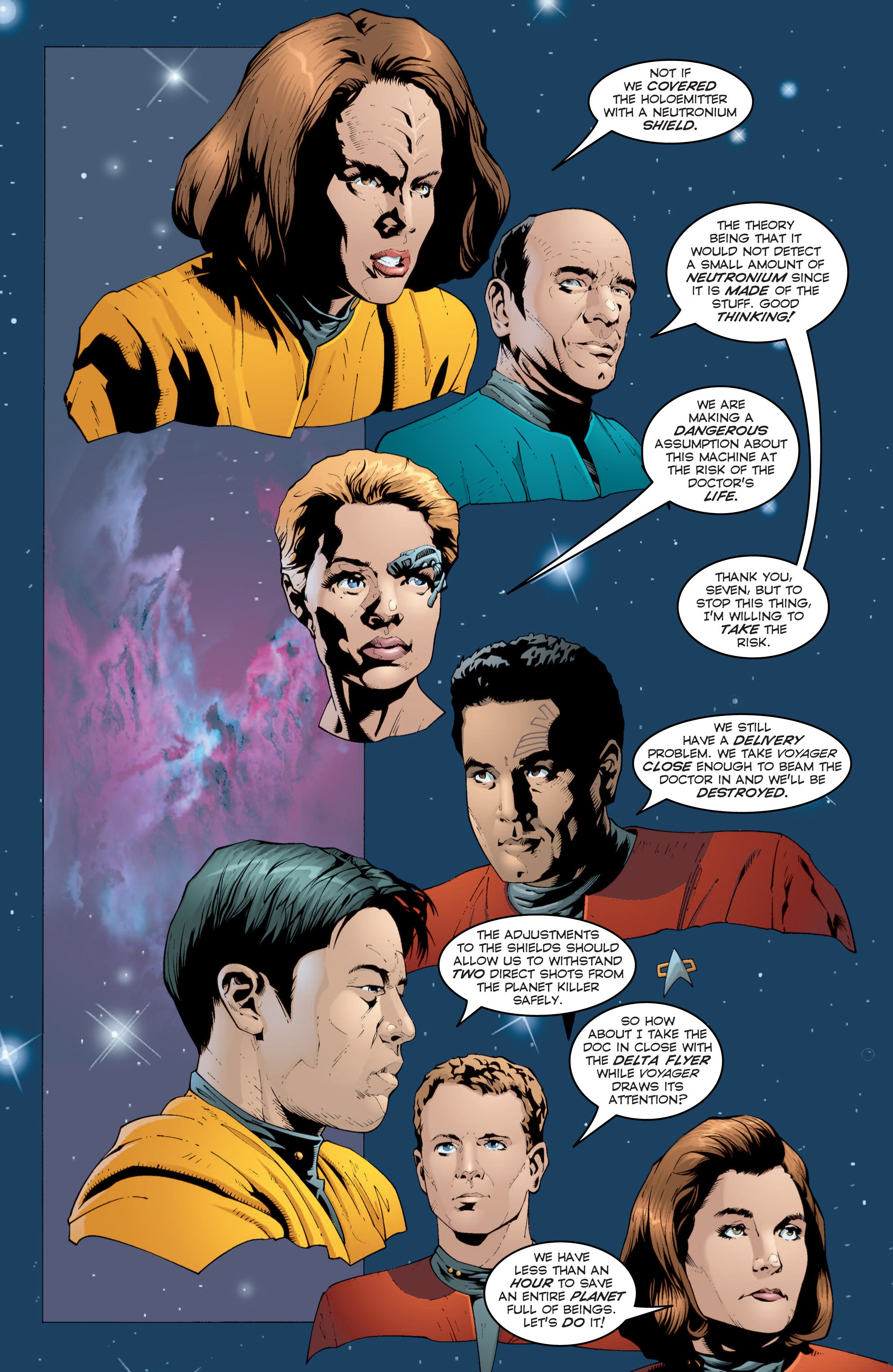 Read online Star Trek: Voyager--Encounters with the Unknown comic -  Issue # TPB - 187