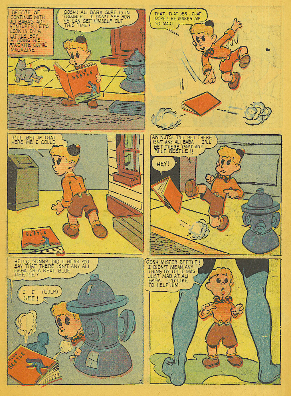 Read online The Blue Beetle comic -  Issue #29 - 12