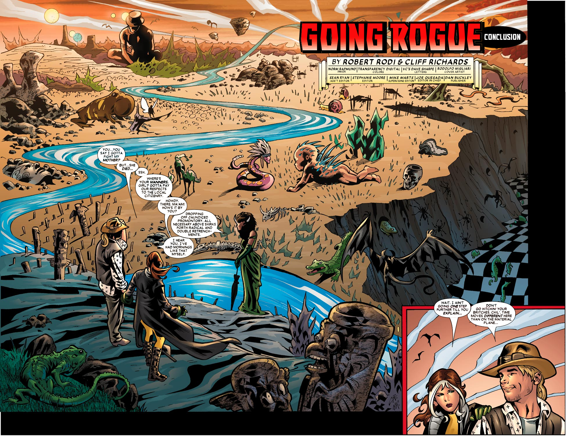 Read online Rogue (2004) comic -  Issue #6 - 2