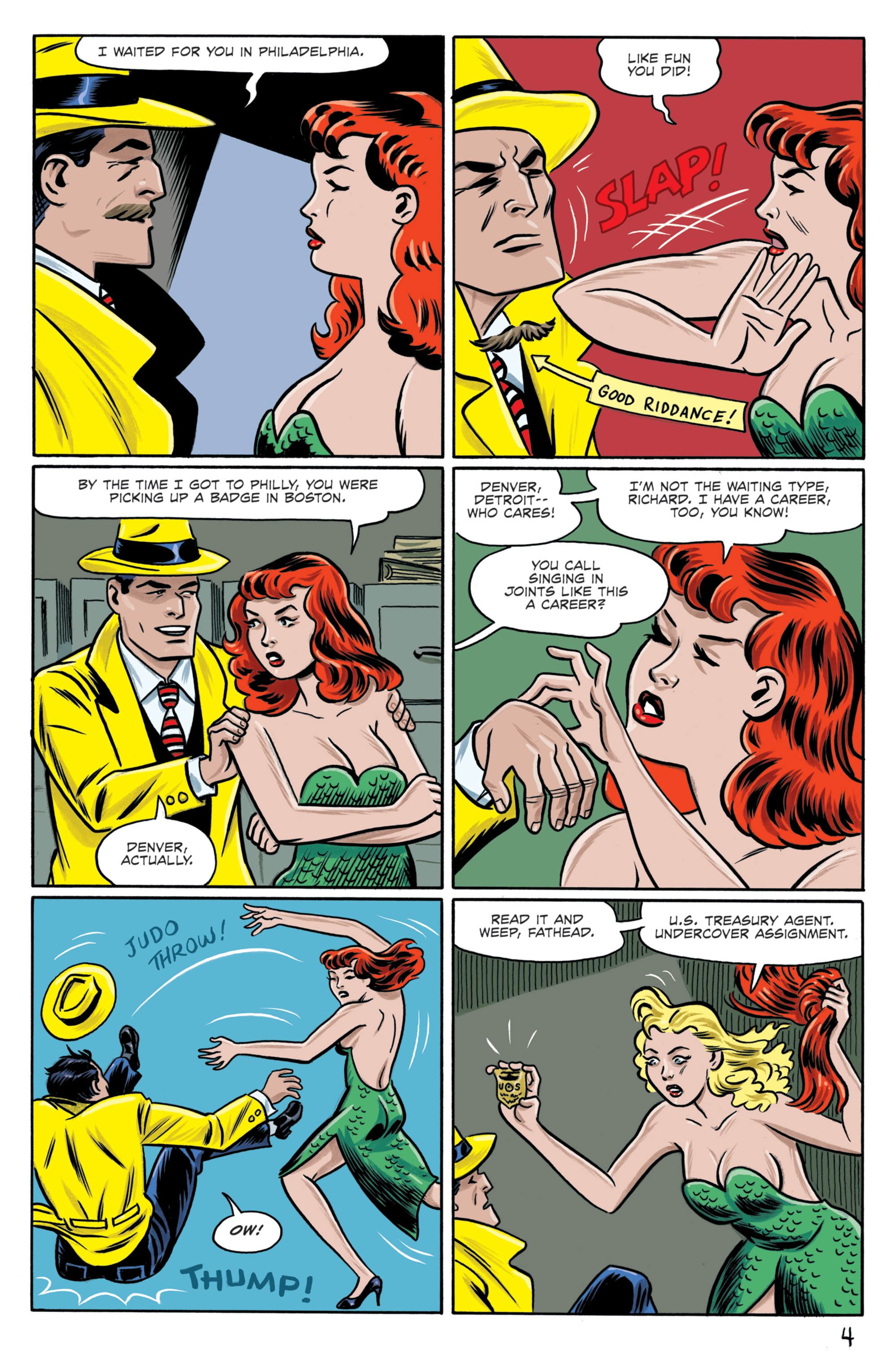 Read online Dick Tracy: Dead Or Alive comic -  Issue #4 - 6