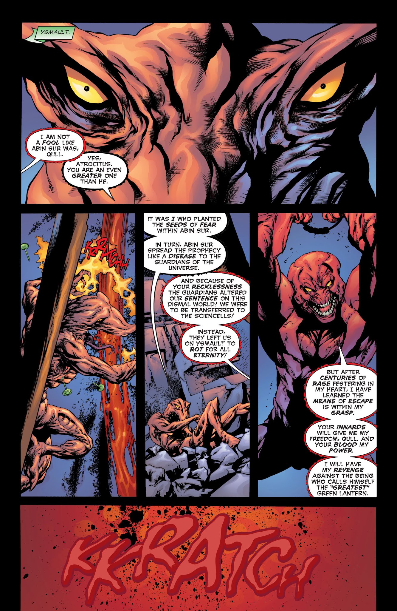 Read online Green Lantern (2005) comic -  Issue # _TPB 6 (Part 1) - 52