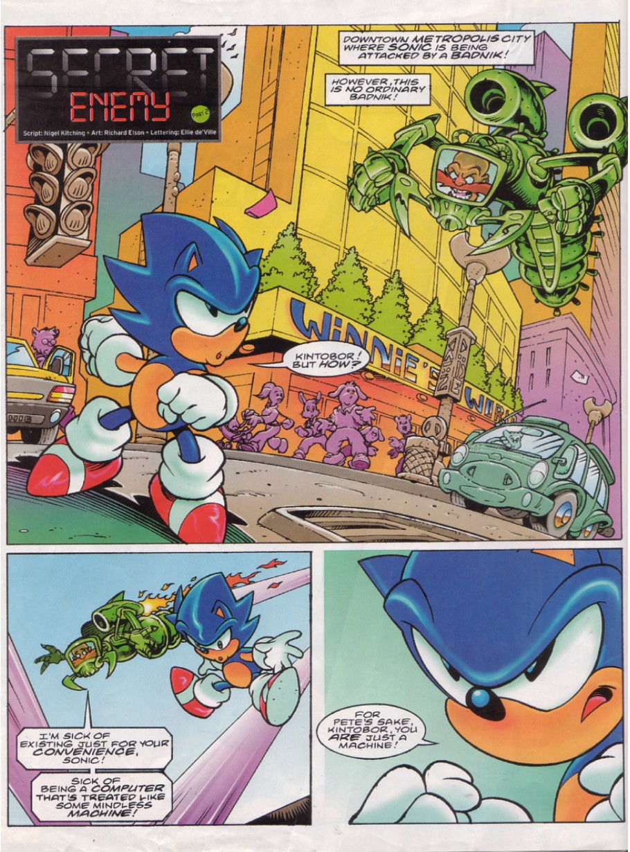 Read online Sonic the Comic comic -  Issue #144 - 2