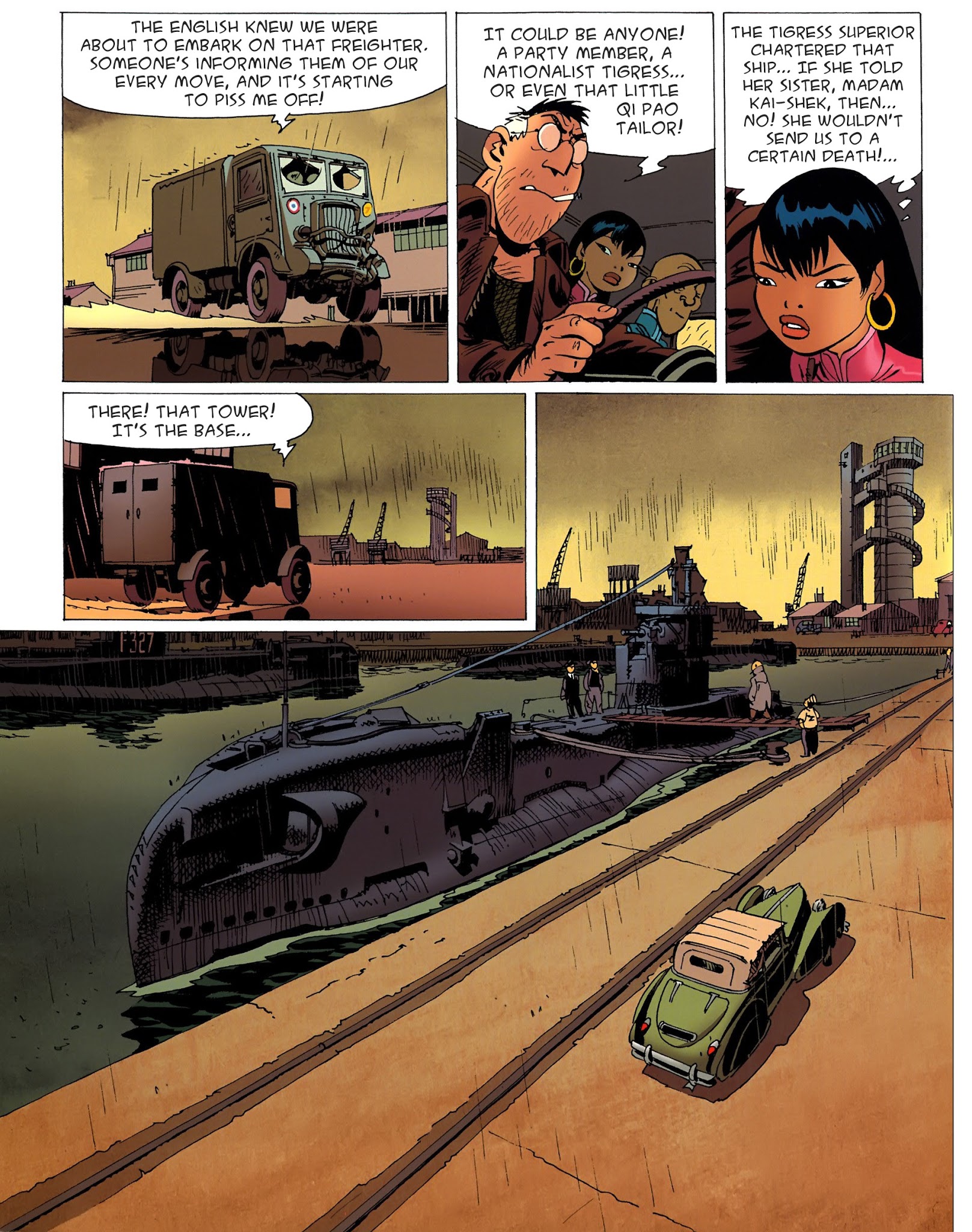 Read online Tigresse Blanche comic -  Issue #5 - 43