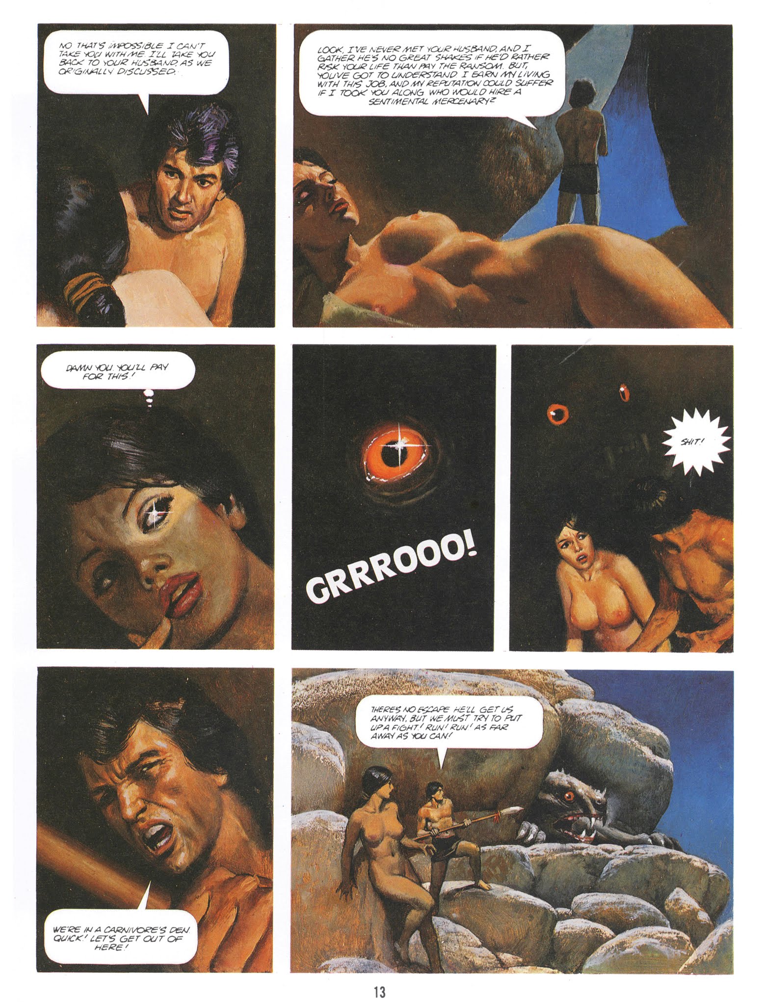 Read online The Mercenary comic -  Issue #1 - 14