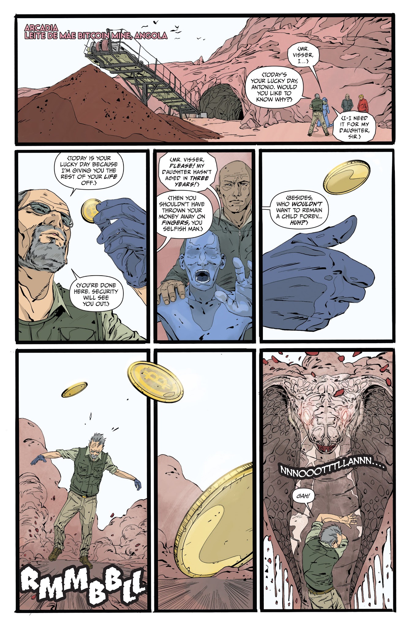 Read online Arcadia comic -  Issue #6 - 4