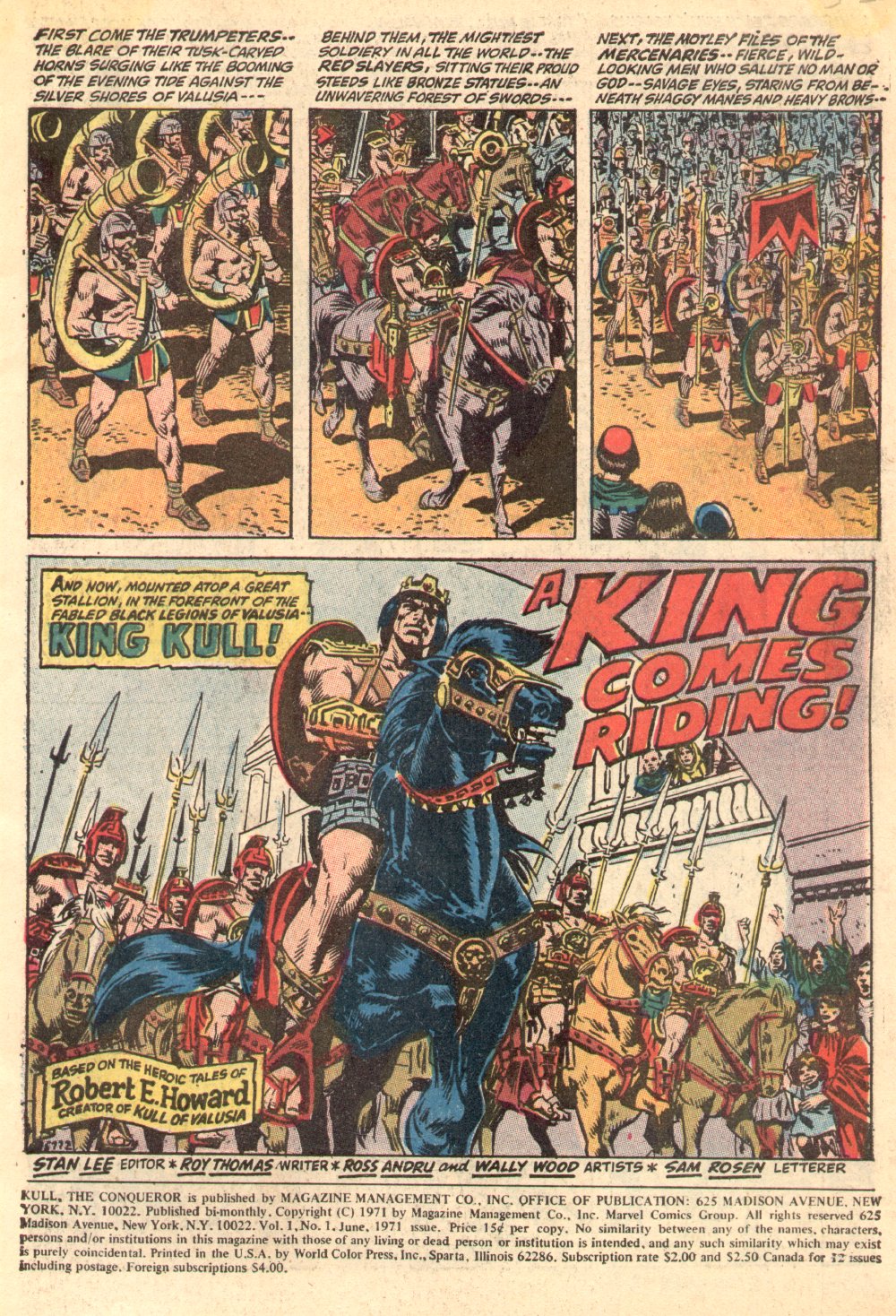 Read online Kull, the Conqueror (1971) comic -  Issue #1 - 3