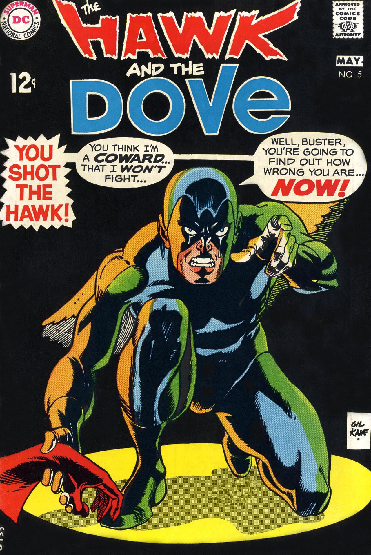 Read online The Hawk and the Dove comic -  Issue #5 - 1