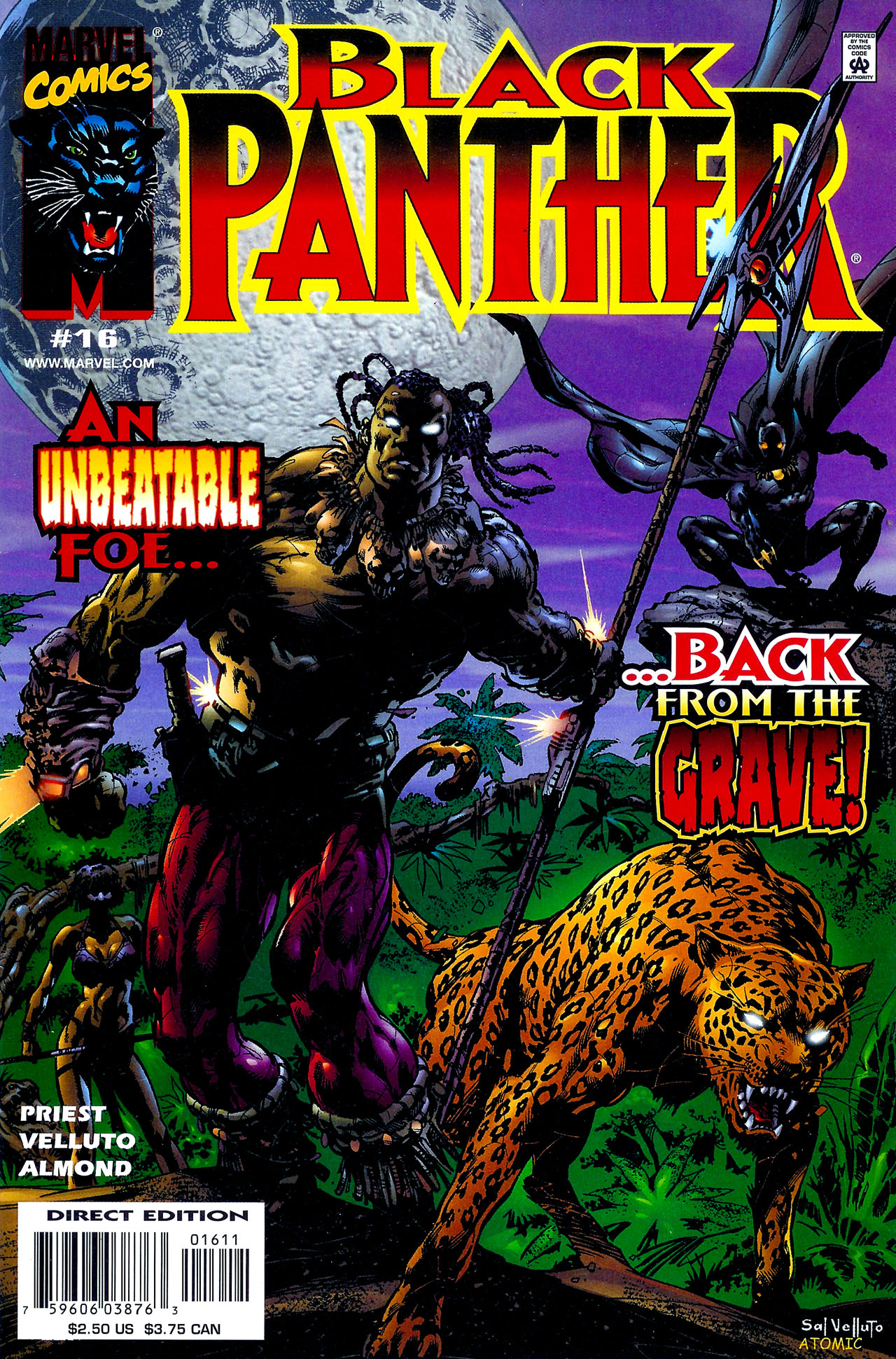 Read online Black Panther (1998) comic -  Issue #16 - 1