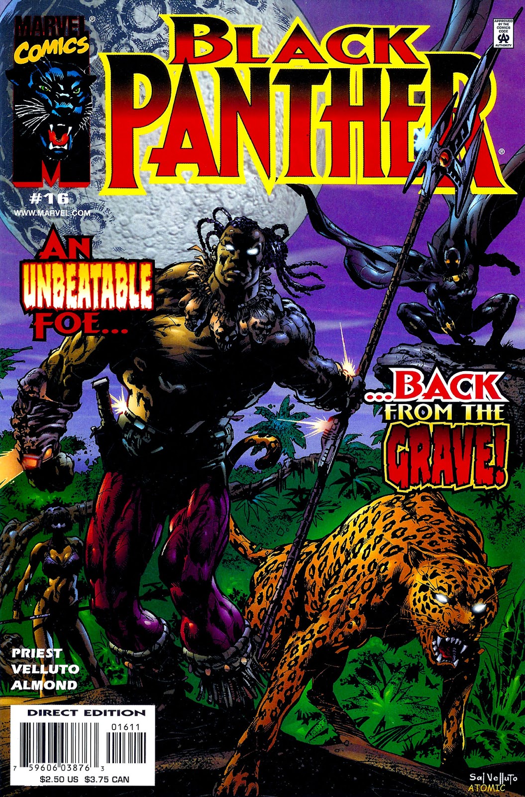 Black Panther (1998) issue 16 - Page 1