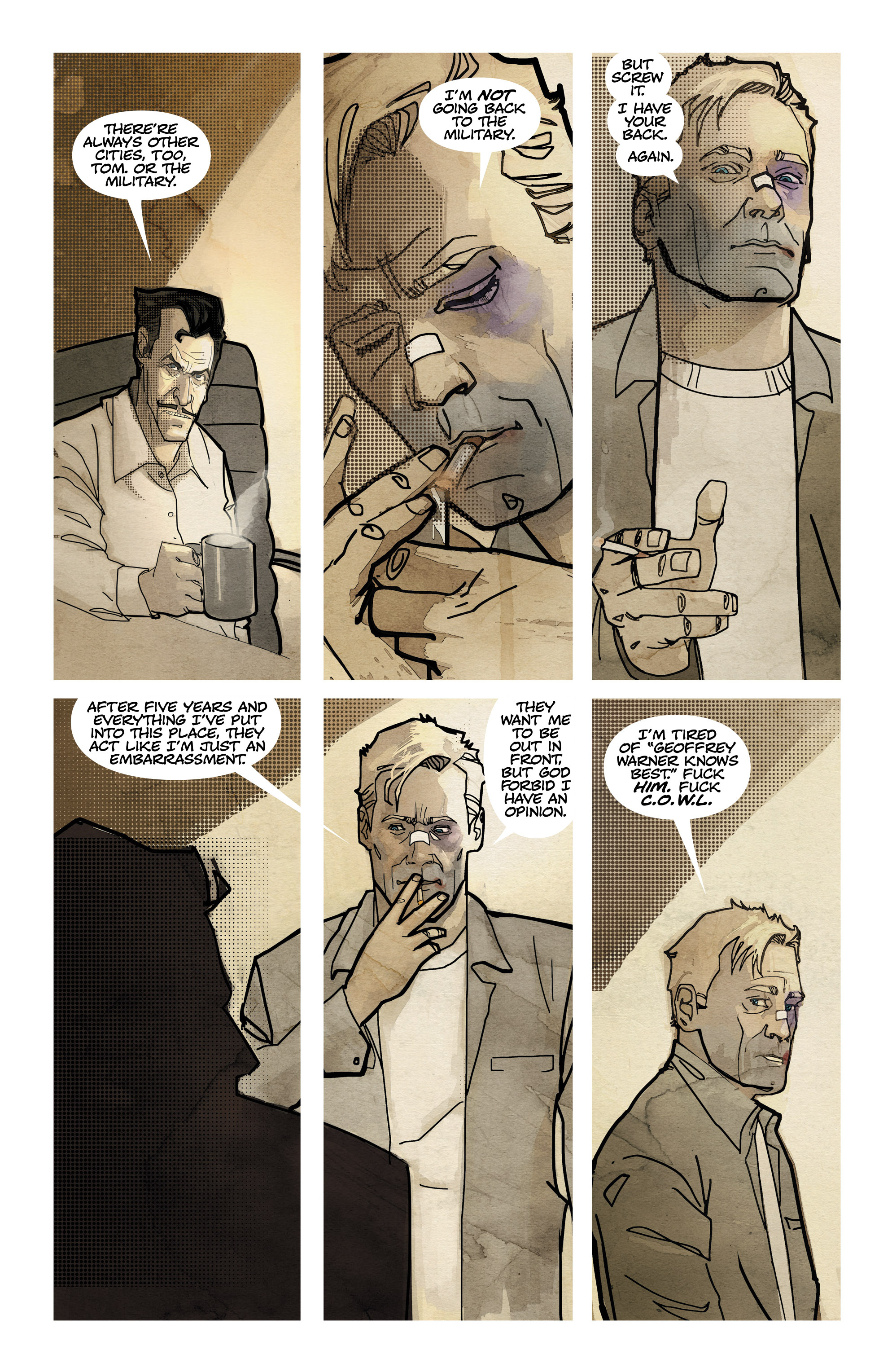 Read online C.O.W.L. comic -  Issue #5 - 10