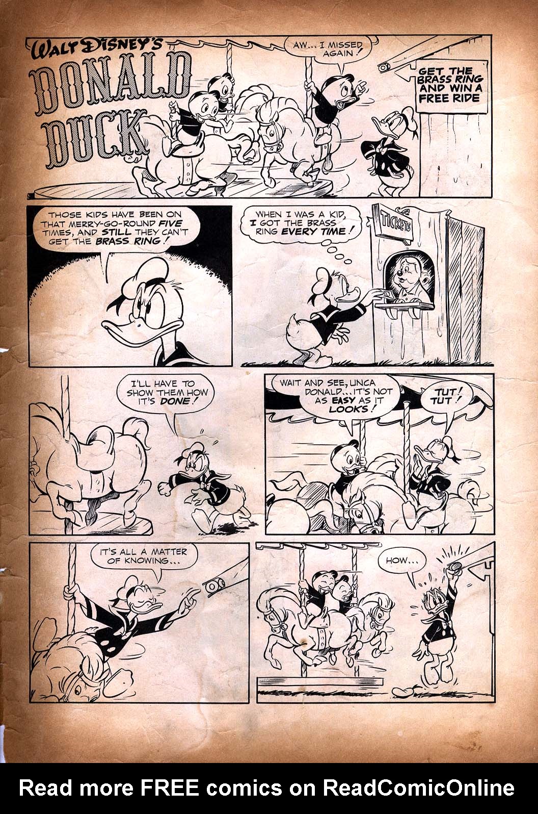 Read online Walt Disney's Donald Duck (1952) comic -  Issue #27 - 35