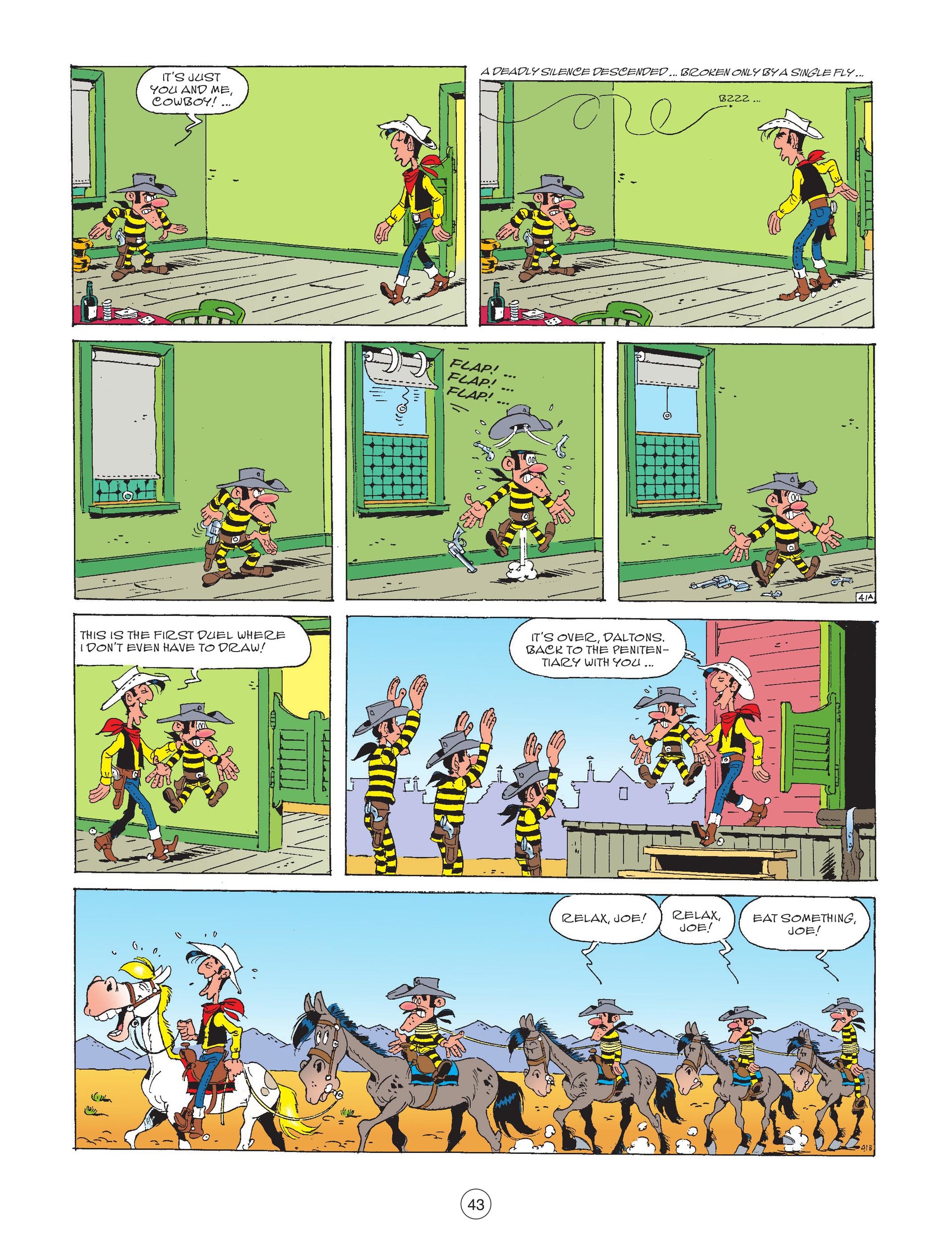 Read online A Lucky Luke Adventure comic -  Issue #72 - 45