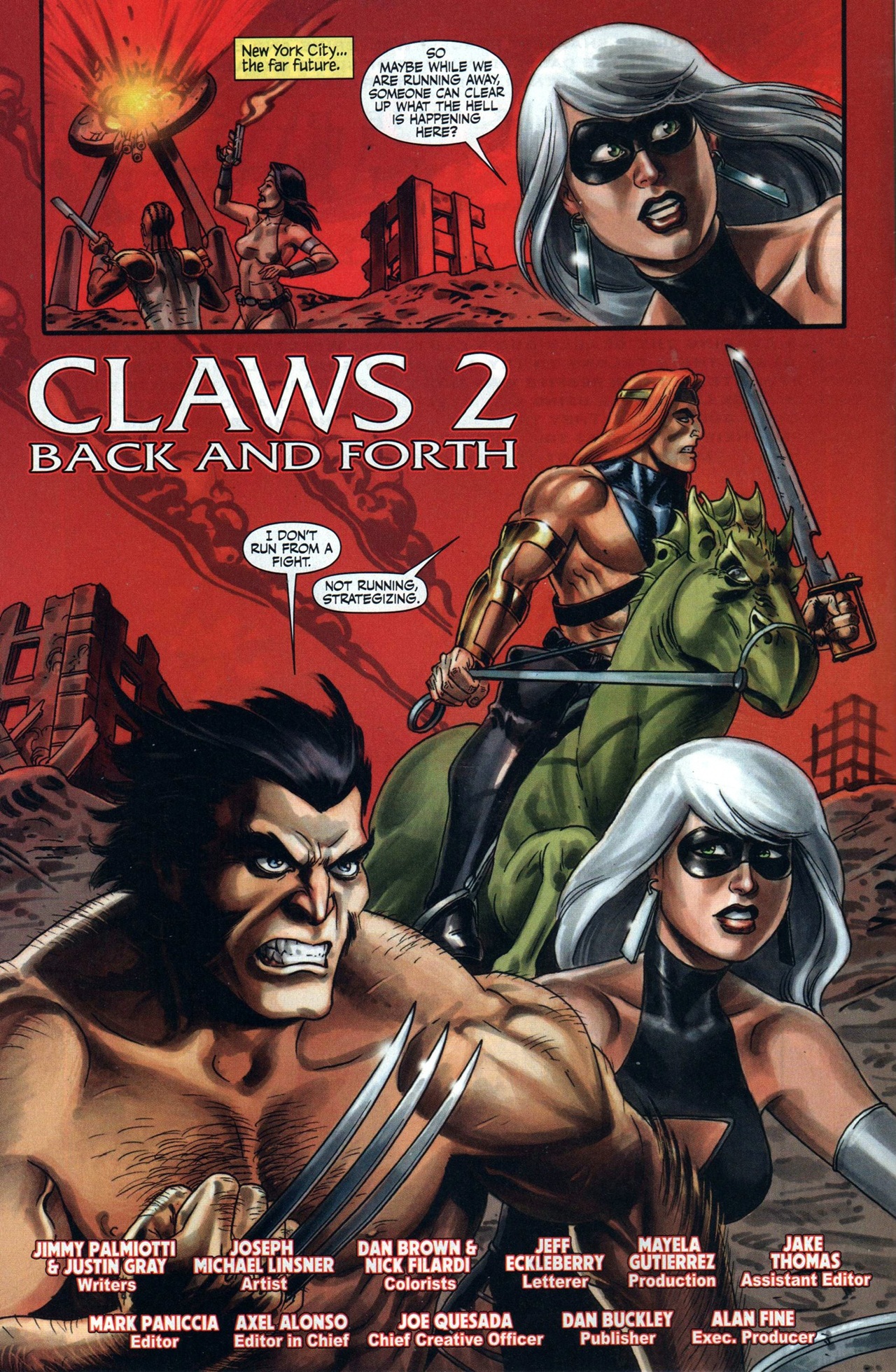 Read online Wolverine & Black Cat: Claws 2 comic -  Issue #2 - 3
