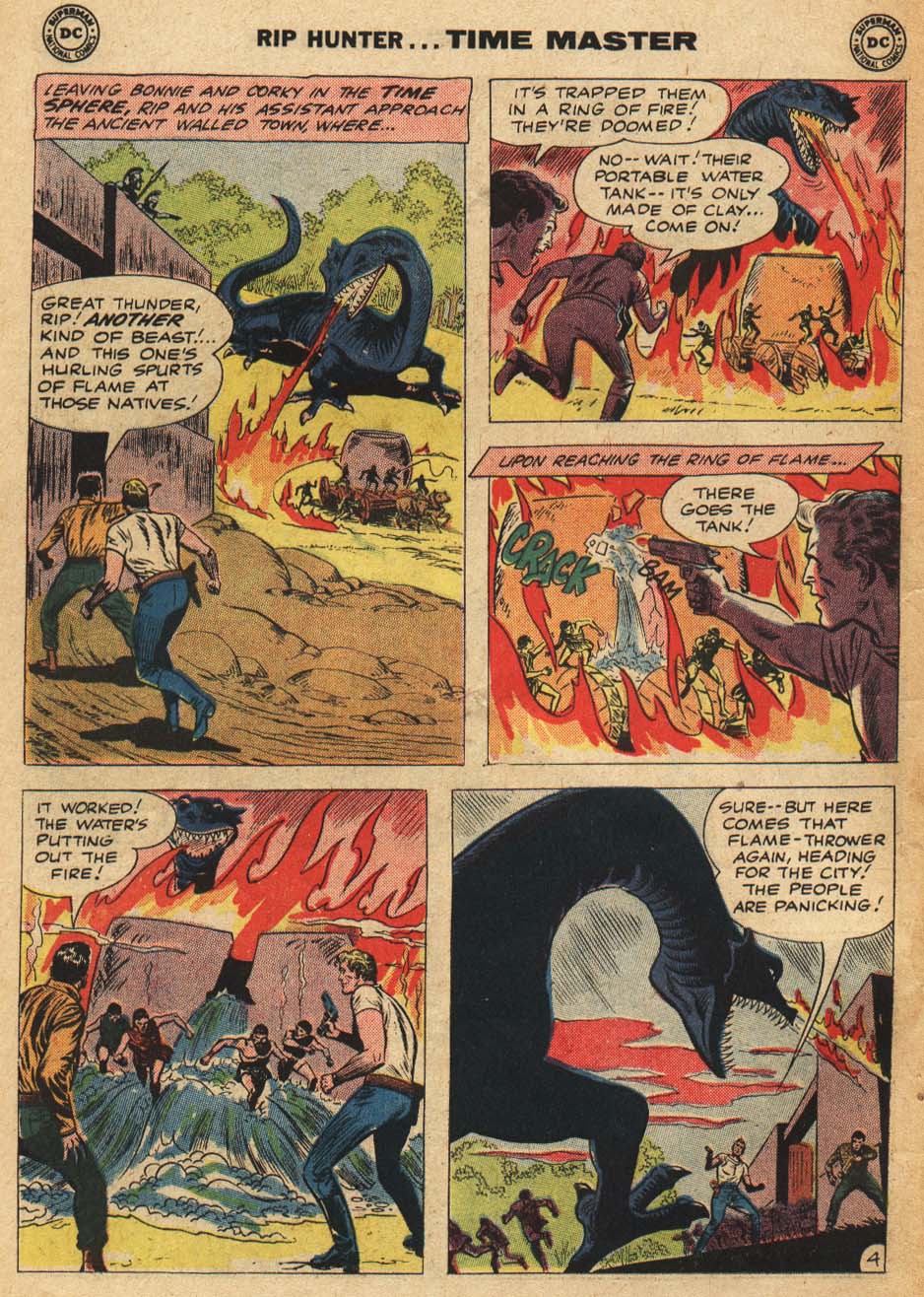 Read online Rip Hunter...Time Master comic -  Issue #2 - 6