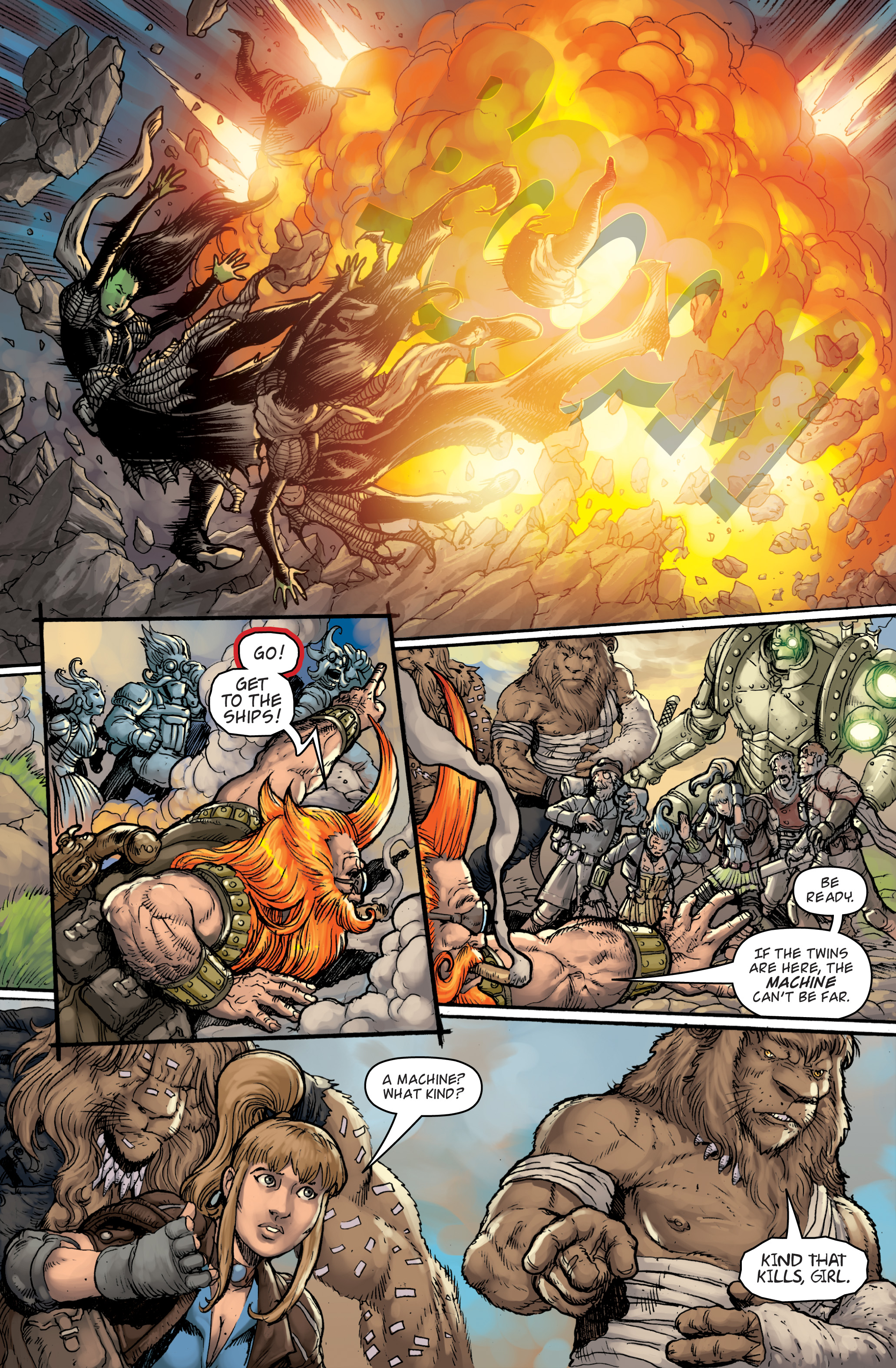 Read online The Steam Engines of Oz: The Geared Leviathan comic -  Issue #3 - 8