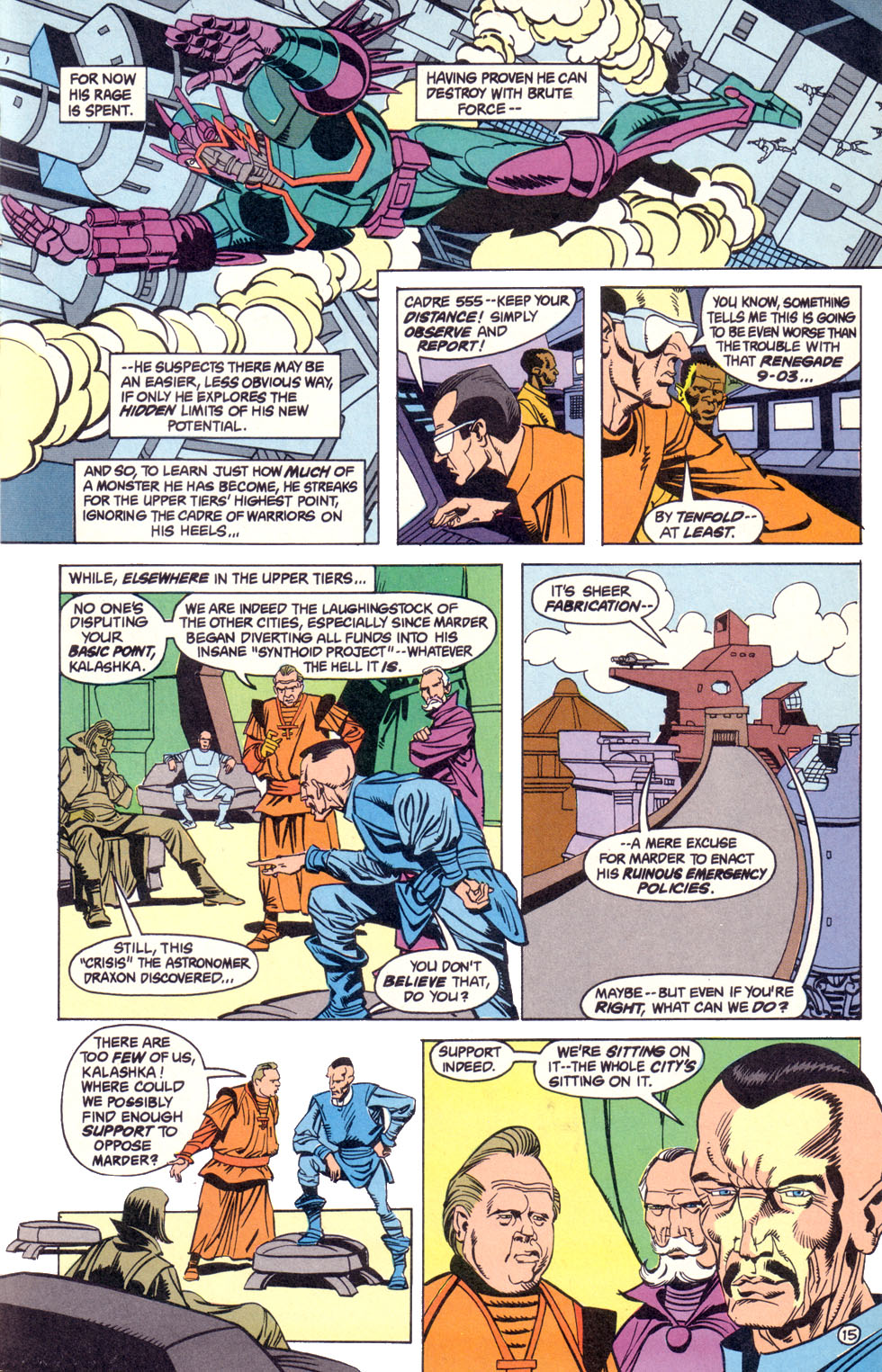 Read online Electric Warrior comic -  Issue #10 - 16