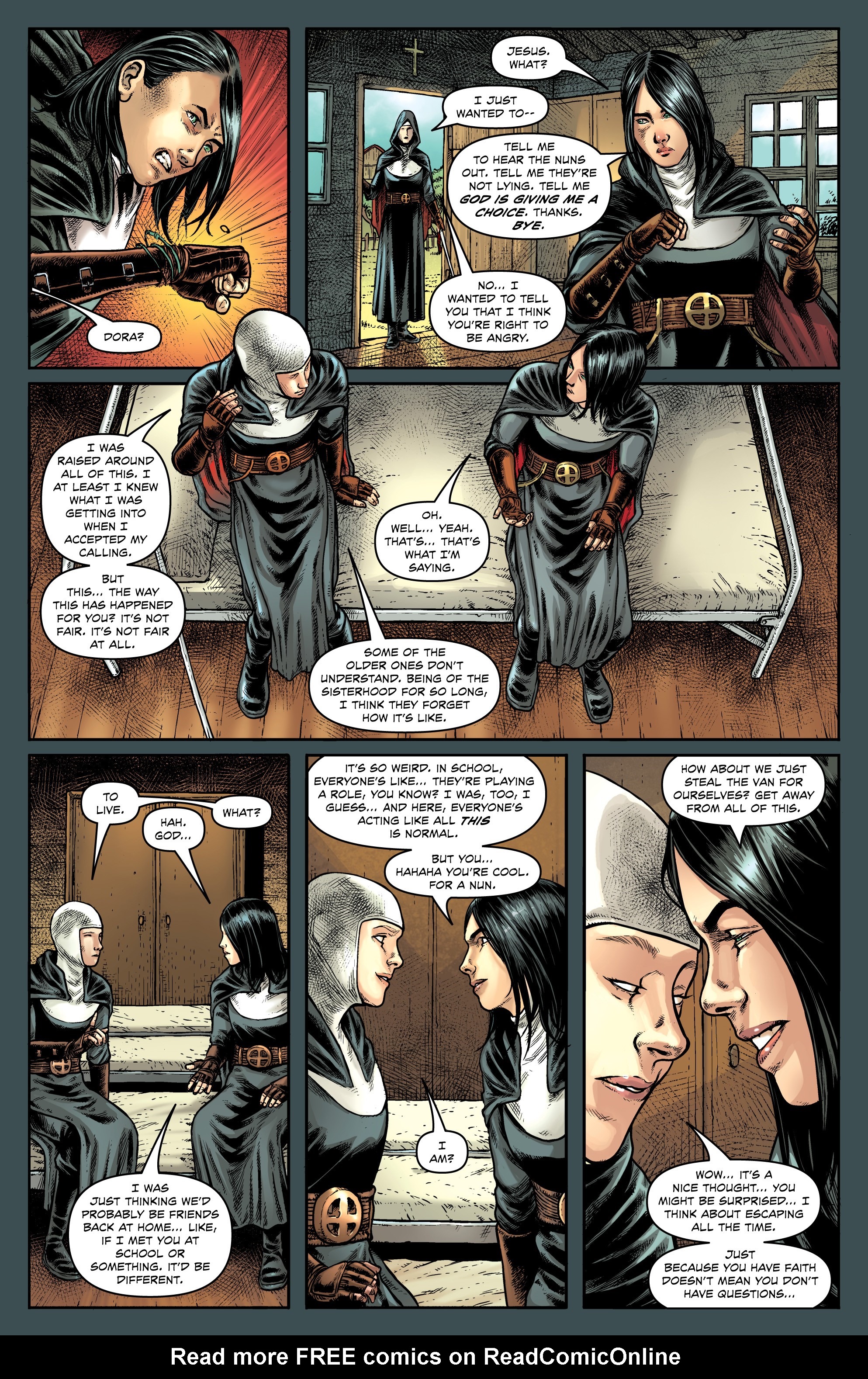 Read online Warrior Nun: Dora comic -  Issue #3 - 11