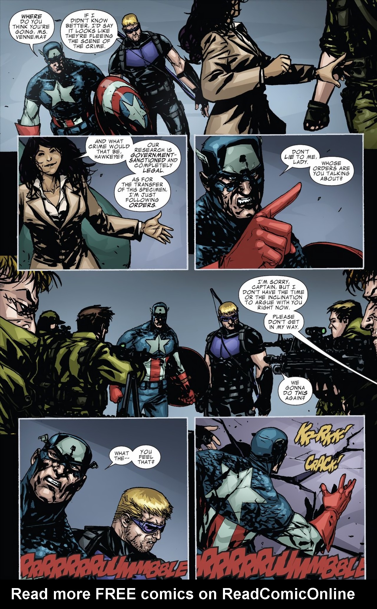 Read online Captain America And Hawkeye comic -  Issue #631 - 21