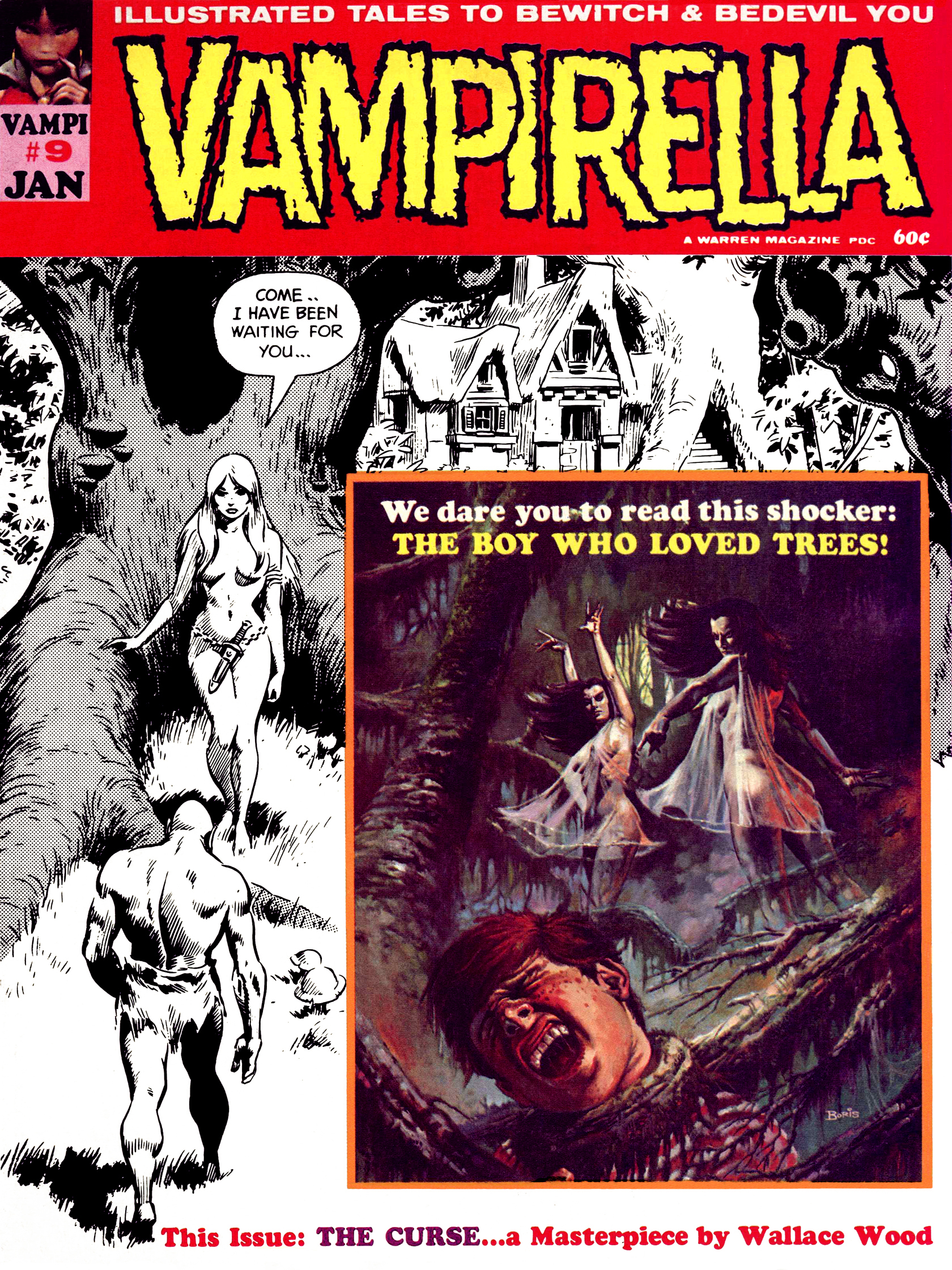 Read online Vampirella (1969) comic -  Issue #9 - 1