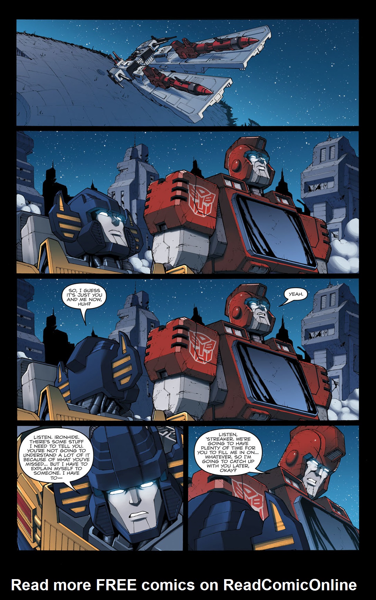 Read online The Transformers Ironhide comic Issue 4