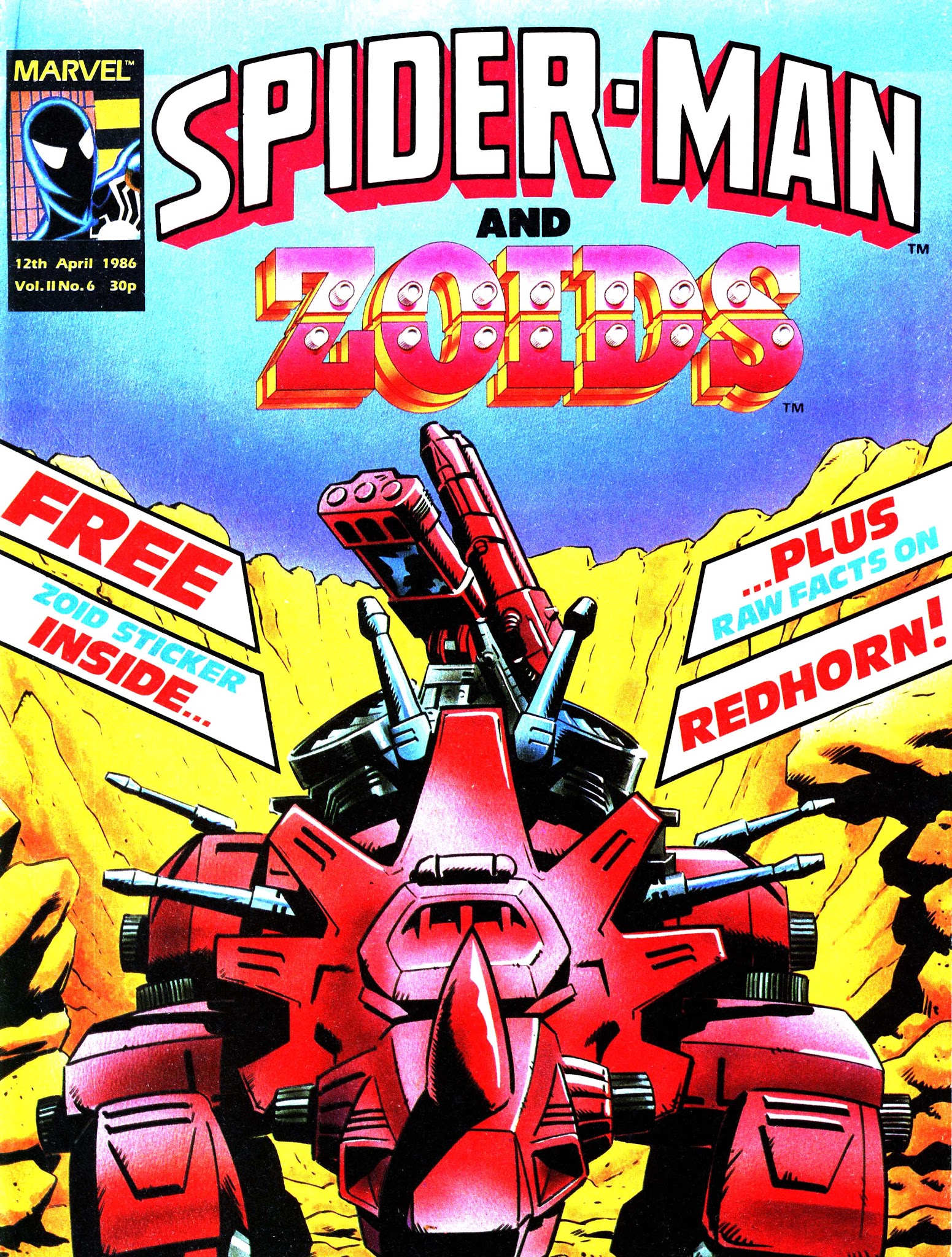 Read online Spider-Man and Zoids comic -  Issue #6 - 1