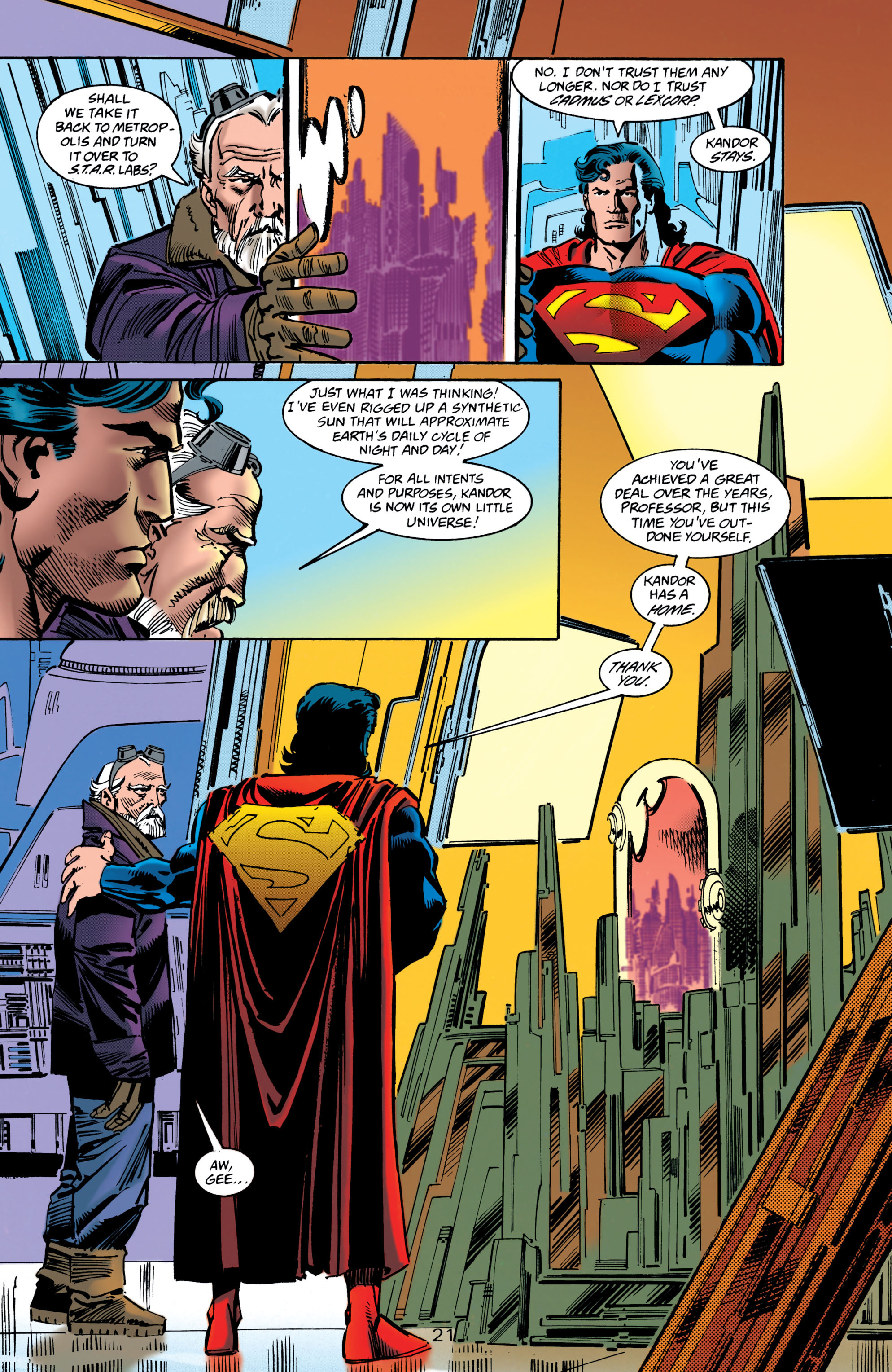Read online Superman (1987) comic -  Issue #117 - 21