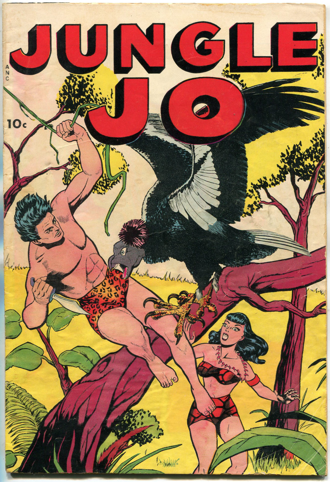 Read online Jungle Jo (1950) comic -  Issue # Full - 1