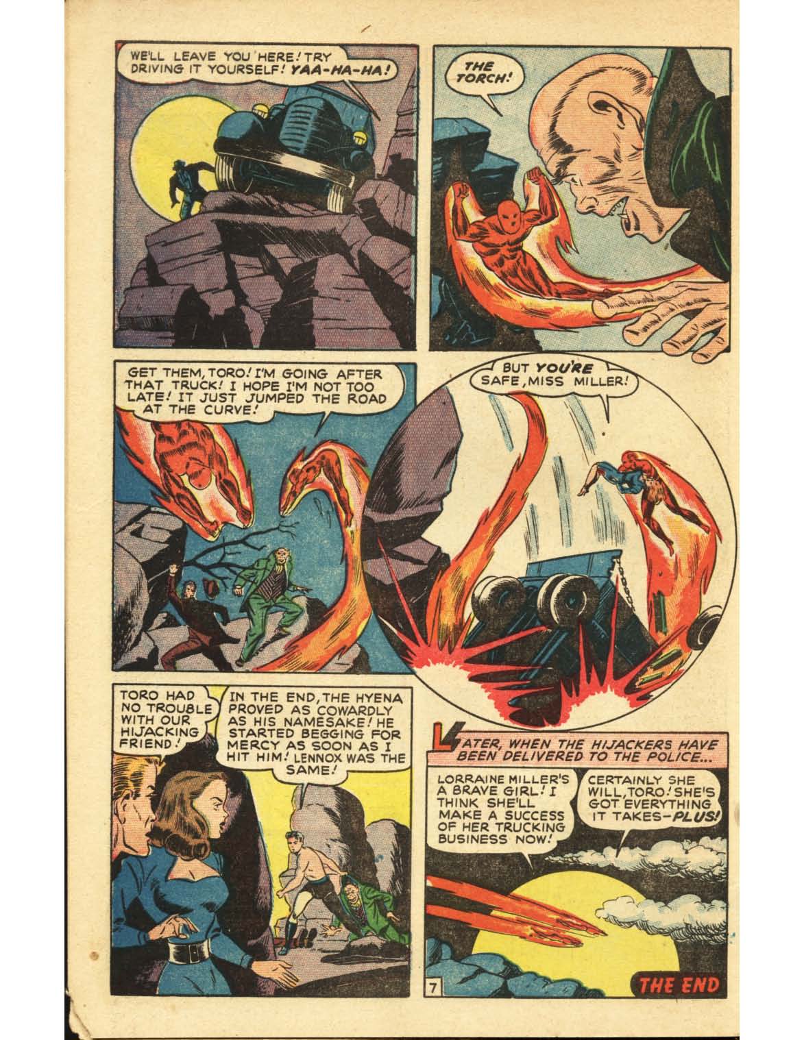 Read online The Human Torch (1940) comic -  Issue #30 - 33