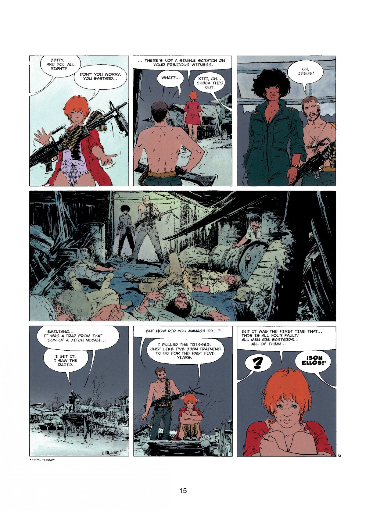 Read online XIII comic -  Issue #5 - 17