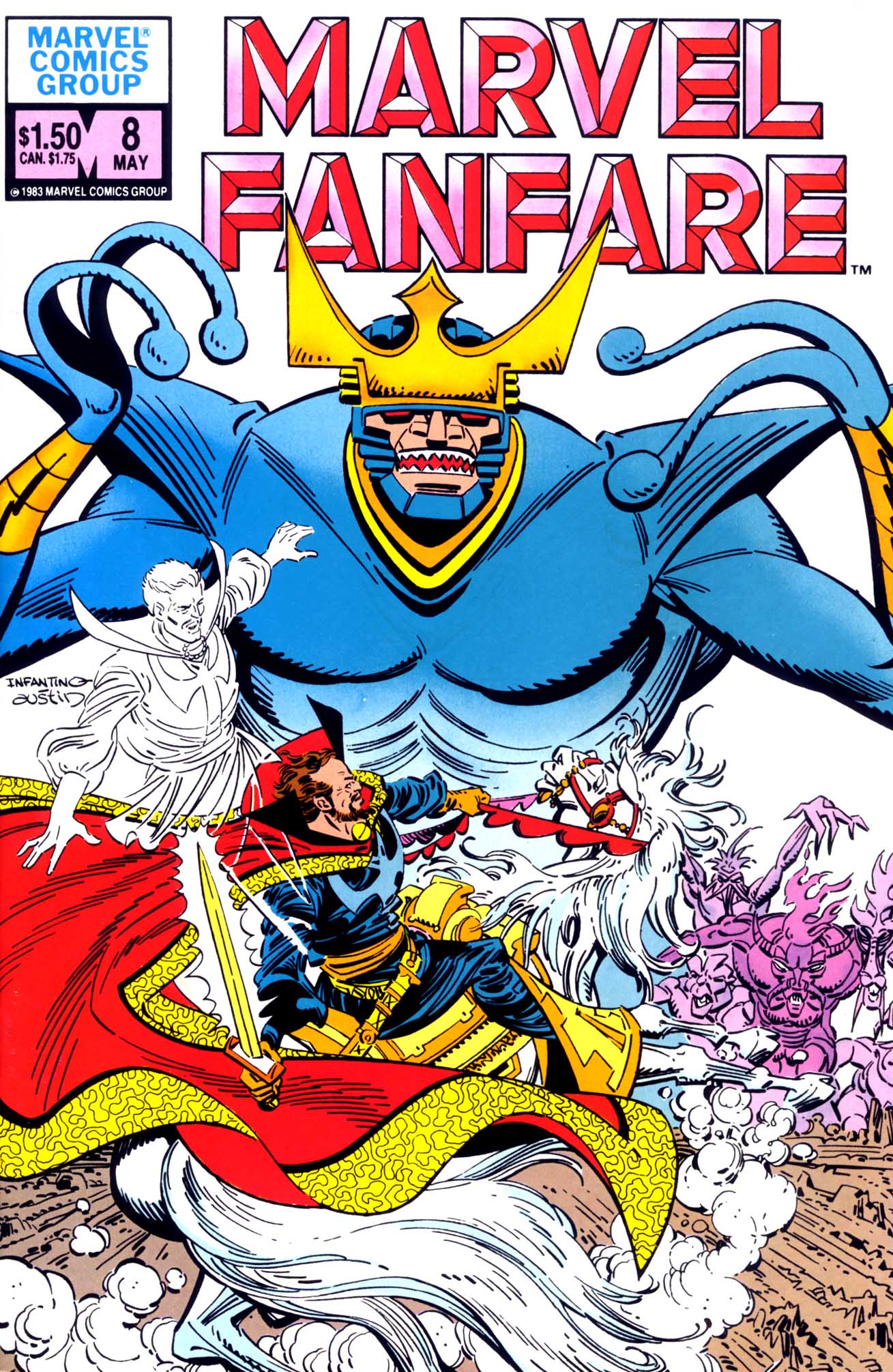 Read online Marvel Fanfare (1982) comic -  Issue #8 - 1