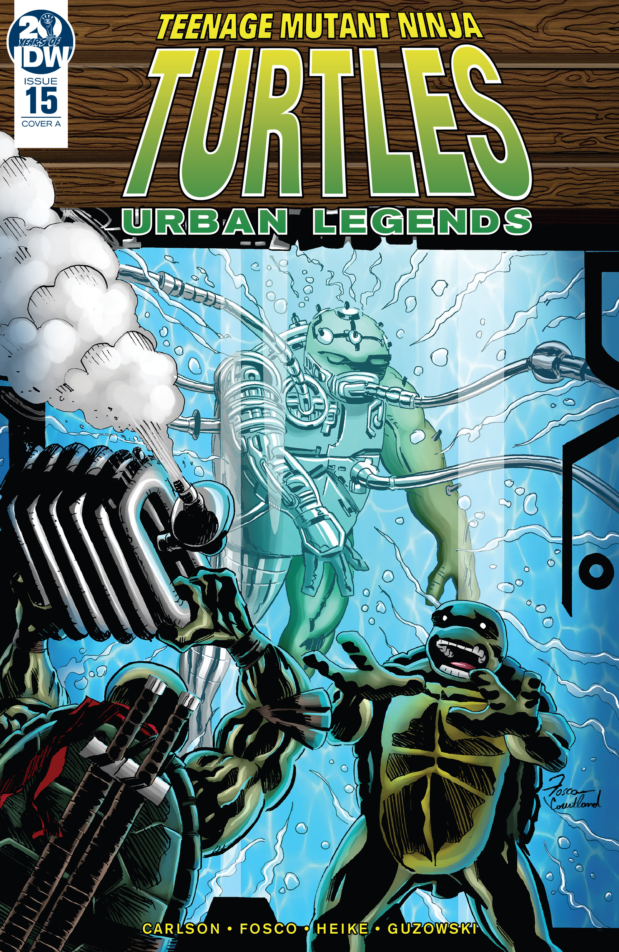 Read online Teenage Mutant Ninja Turtles: Urban Legends comic -  Issue #15 - 1