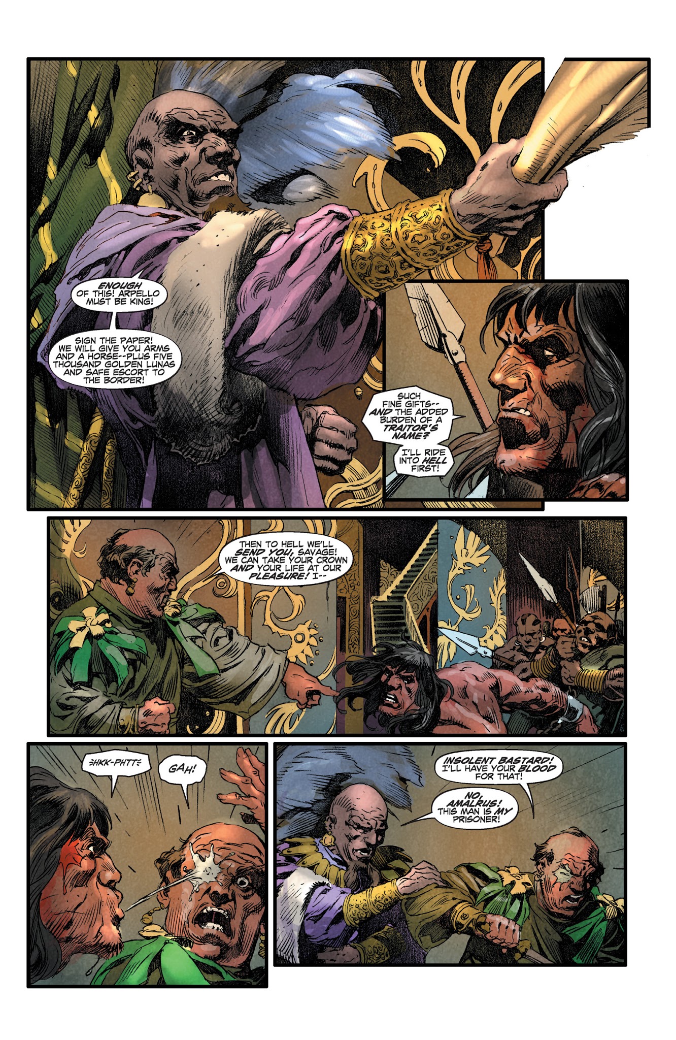 Read online King Conan: The Scarlet Citadel comic -  Issue # TPB - 25