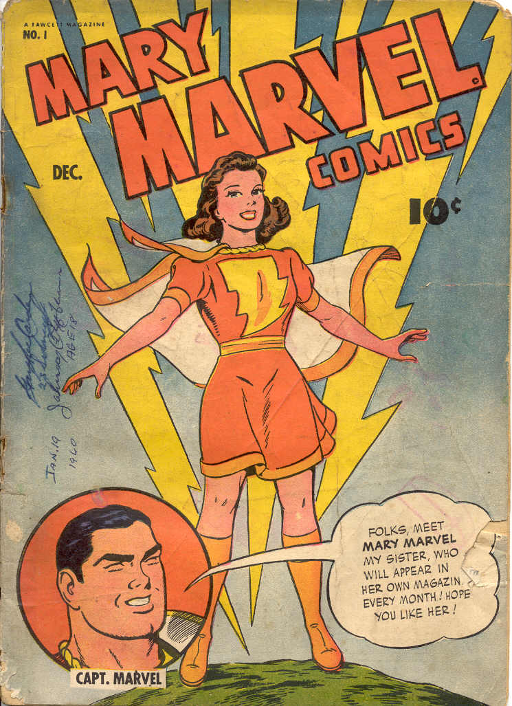 Read online Mary Marvel comic -  Issue #1 - 1