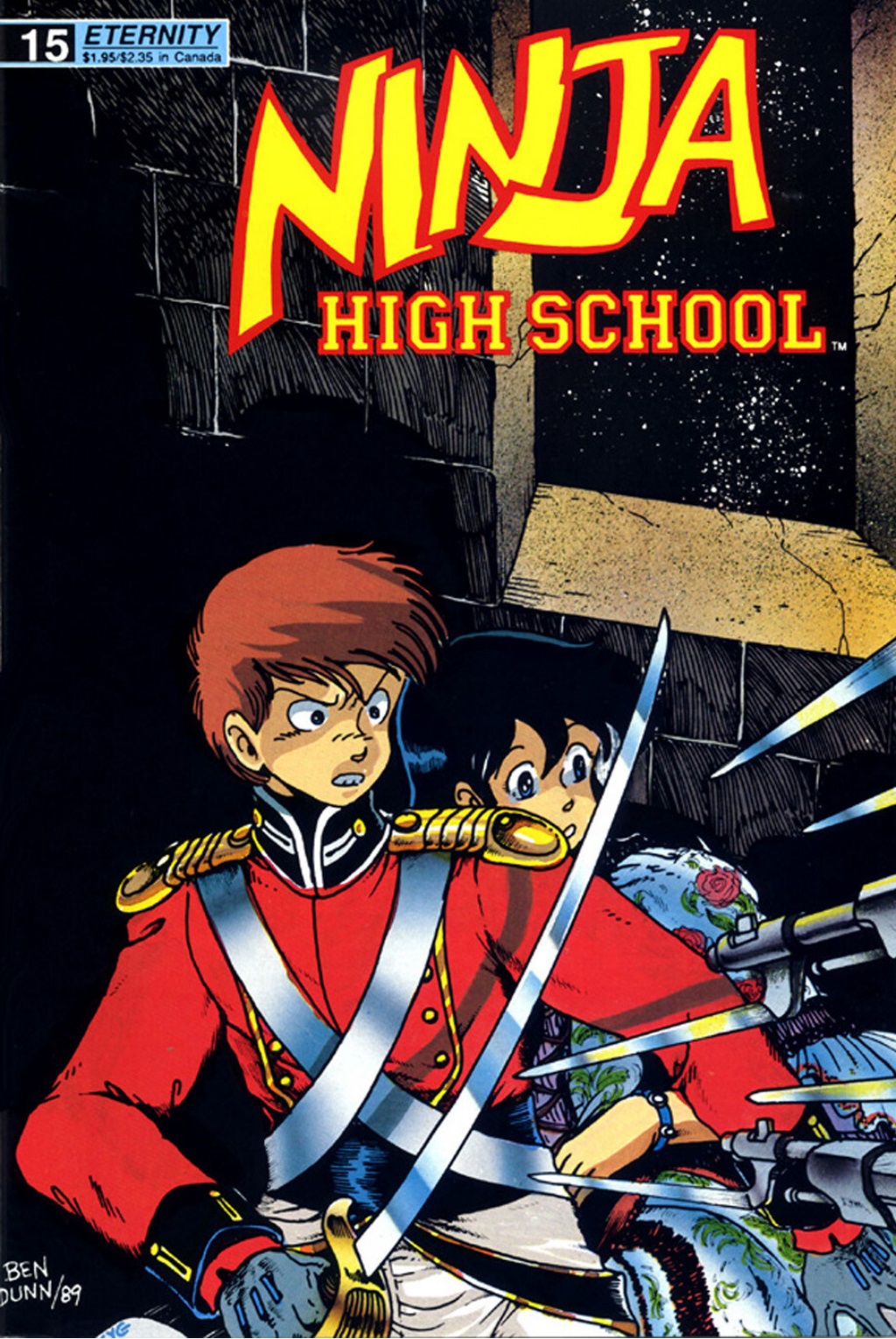 Read online Ninja High School (1986) comic -  Issue #15 - 1