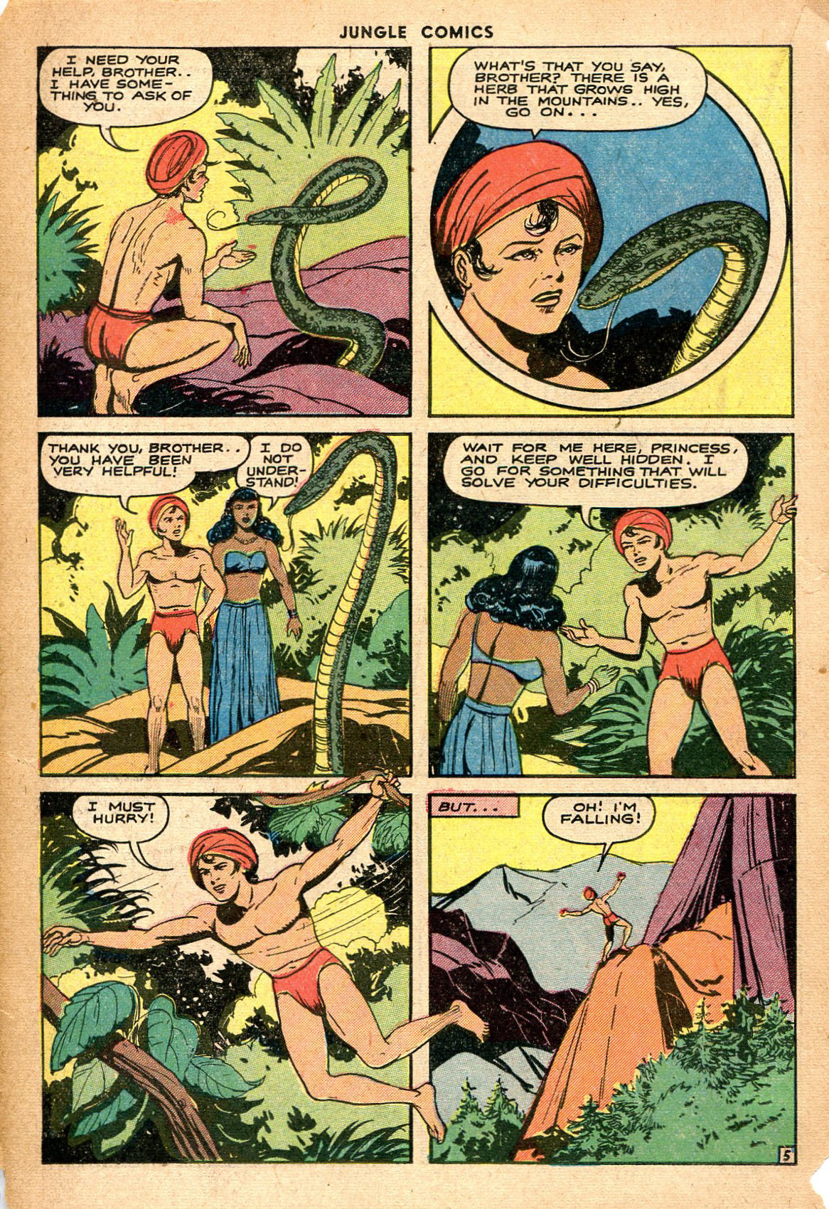 Read online Jungle Comics comic -  Issue #55 - 33