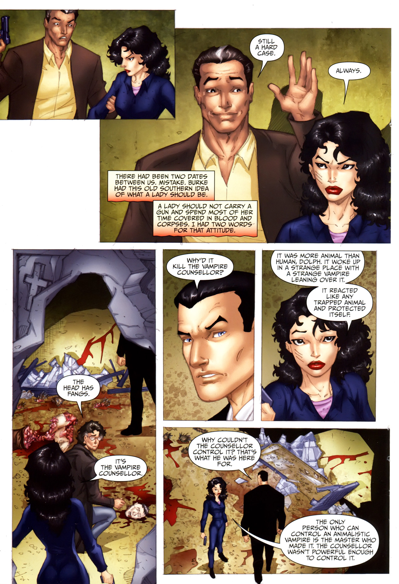 Read online Anita Blake, Vampire Hunter: Circus of the Damned - The Ingenue comic -  Issue #2 - 6