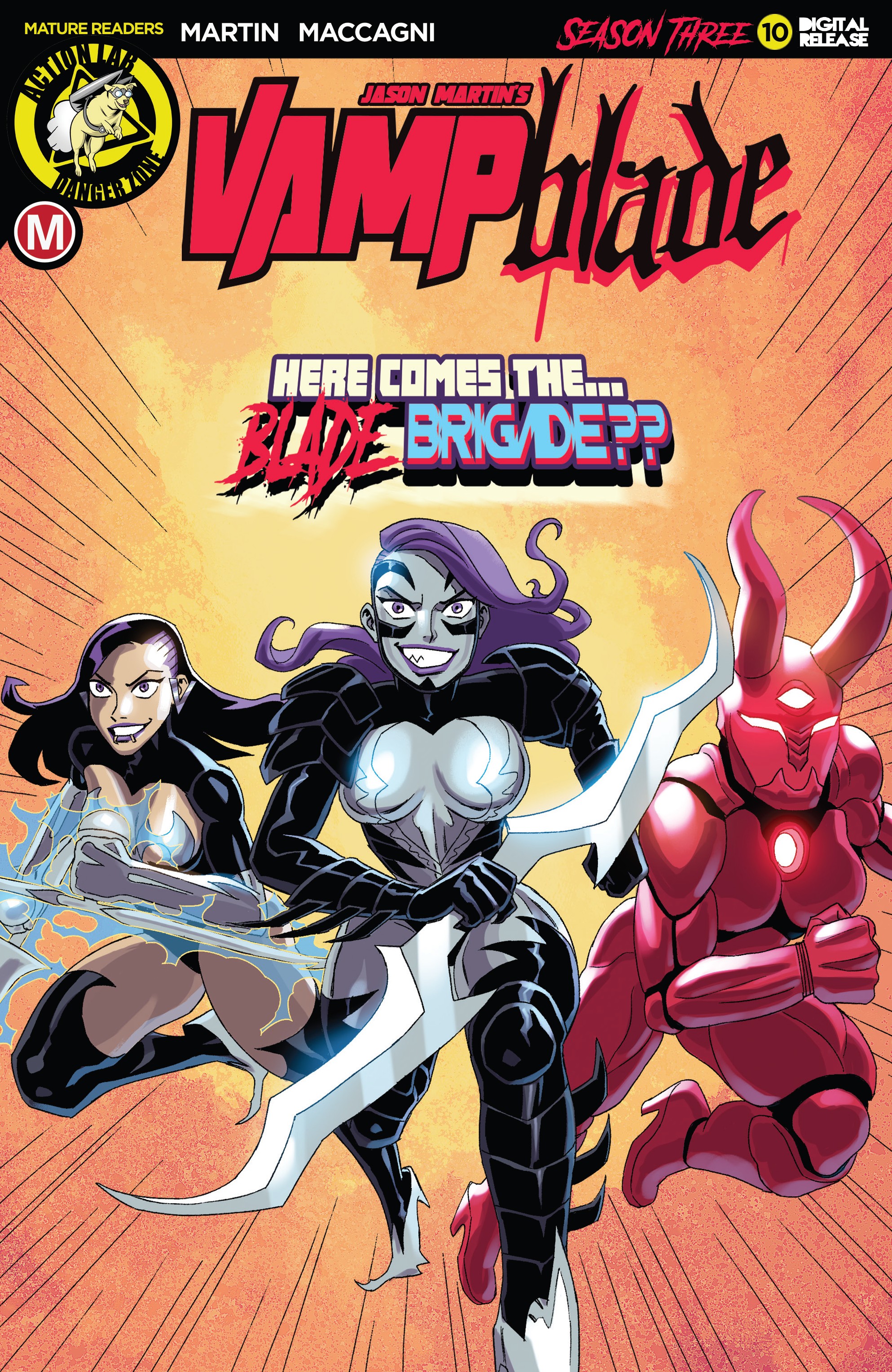 Read online Vampblade Season 3 comic -  Issue #10 - 1