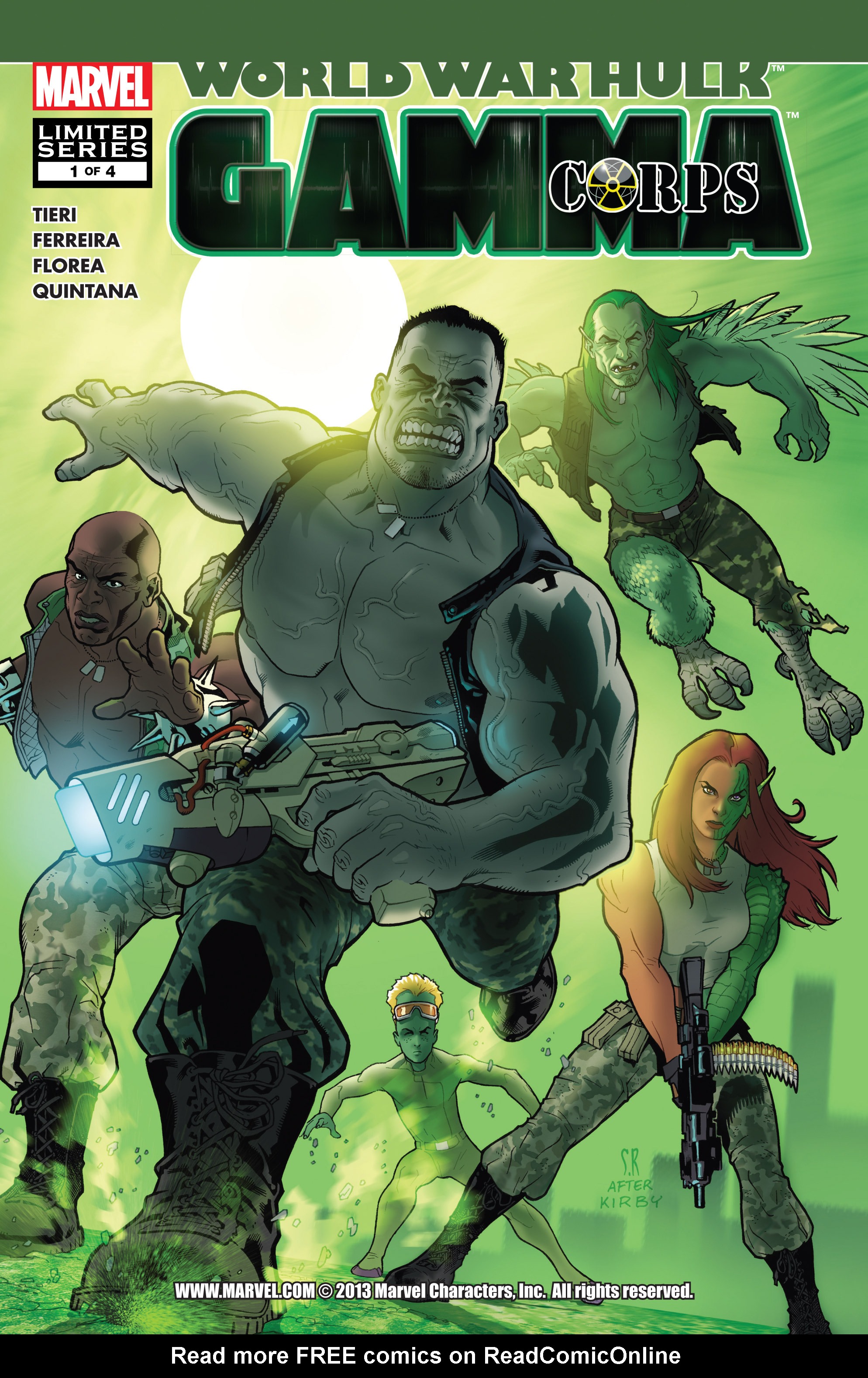 Read online World War Hulk: Gamma Corps comic -  Issue #1 - 1