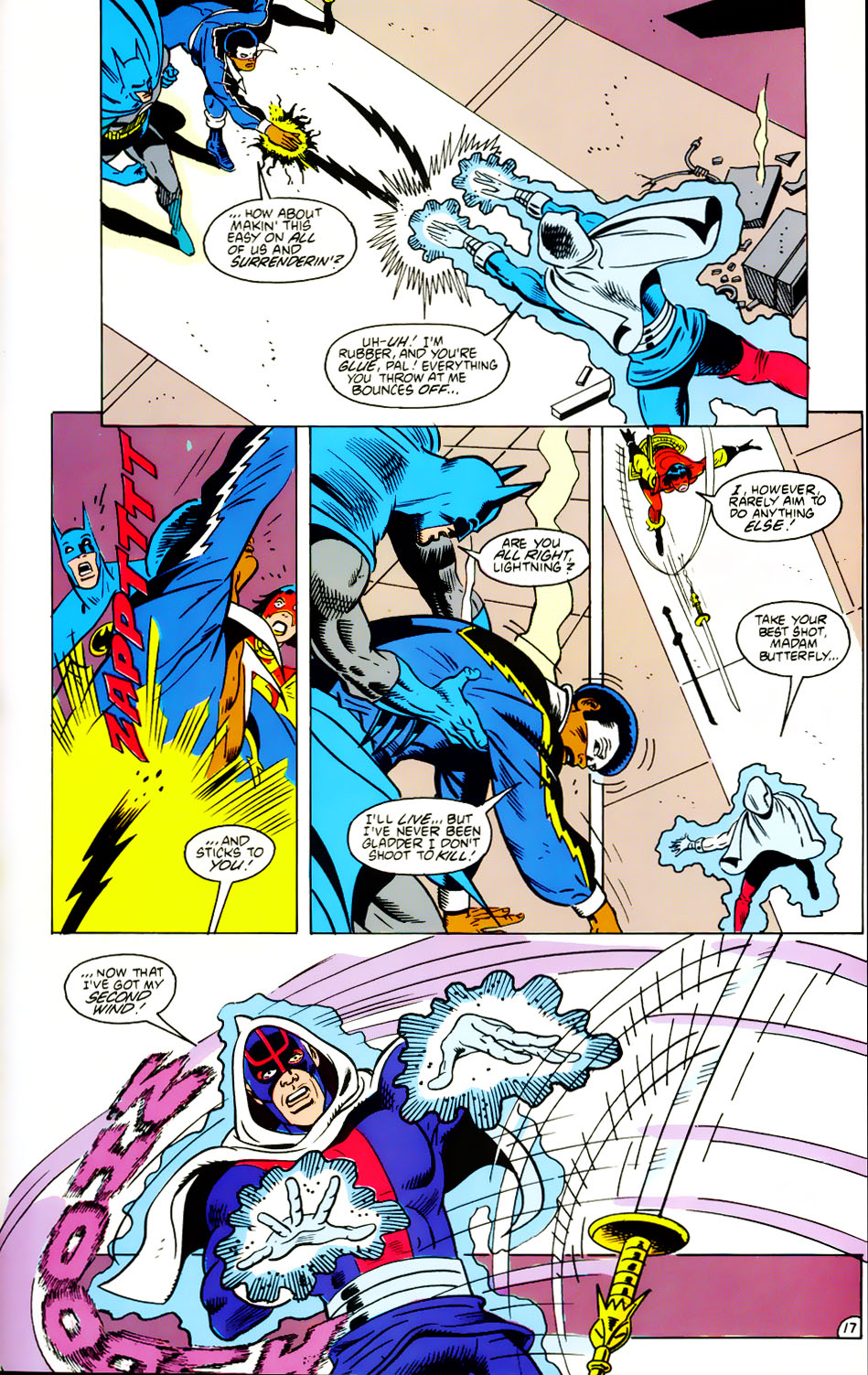 Read online The Outsiders (1985) comic -  Issue #25 - 18