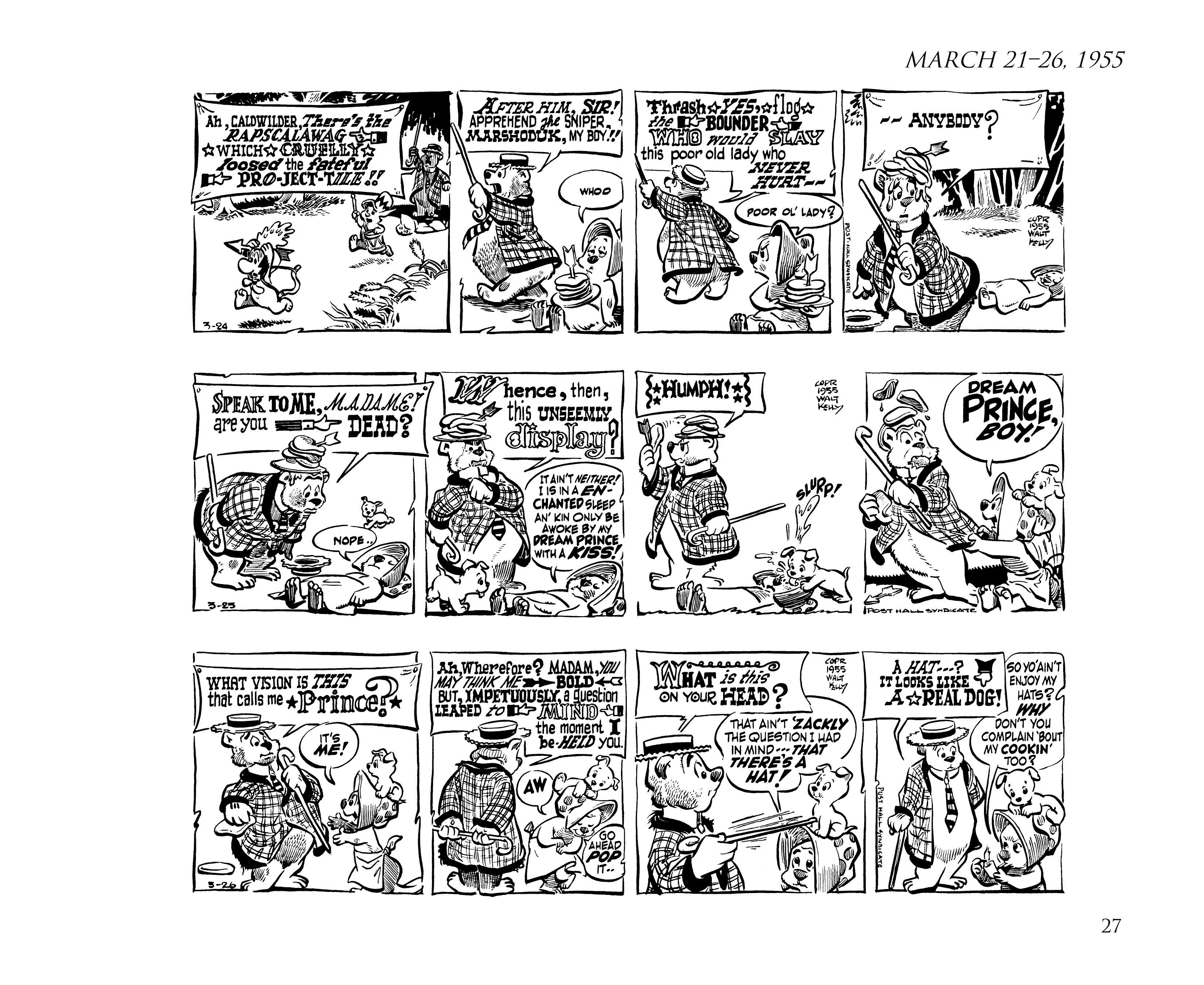 Read online Pogo by Walt Kelly: The Complete Syndicated Comic Strips comic -  Issue # TPB 4 (Part 1) - 39