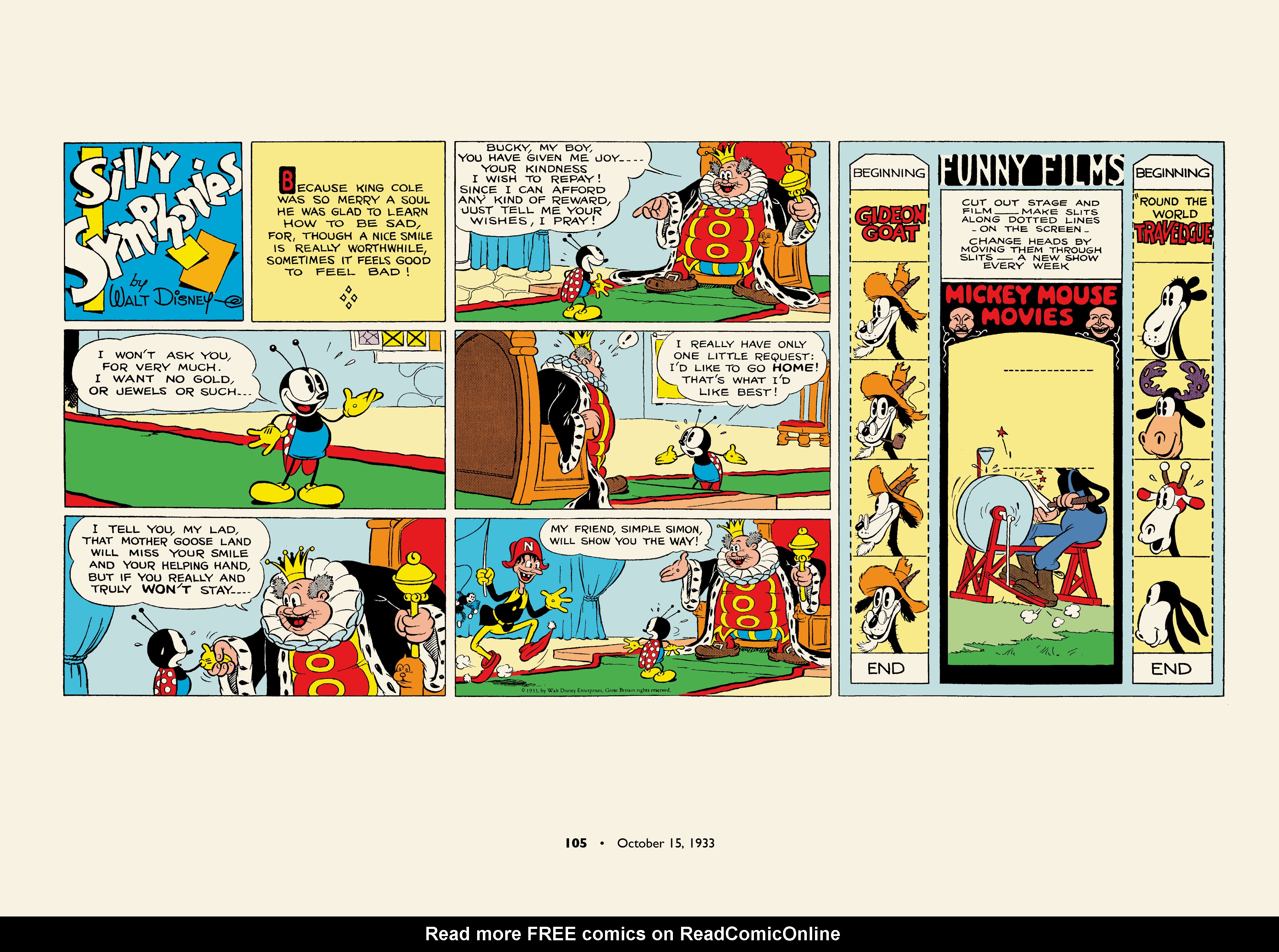 Read online Walt Disney's Silly Symphonies 1932-1935: Starring Bucky Bug and Donald Duck comic -  Issue # TPB (Part 2) - 5